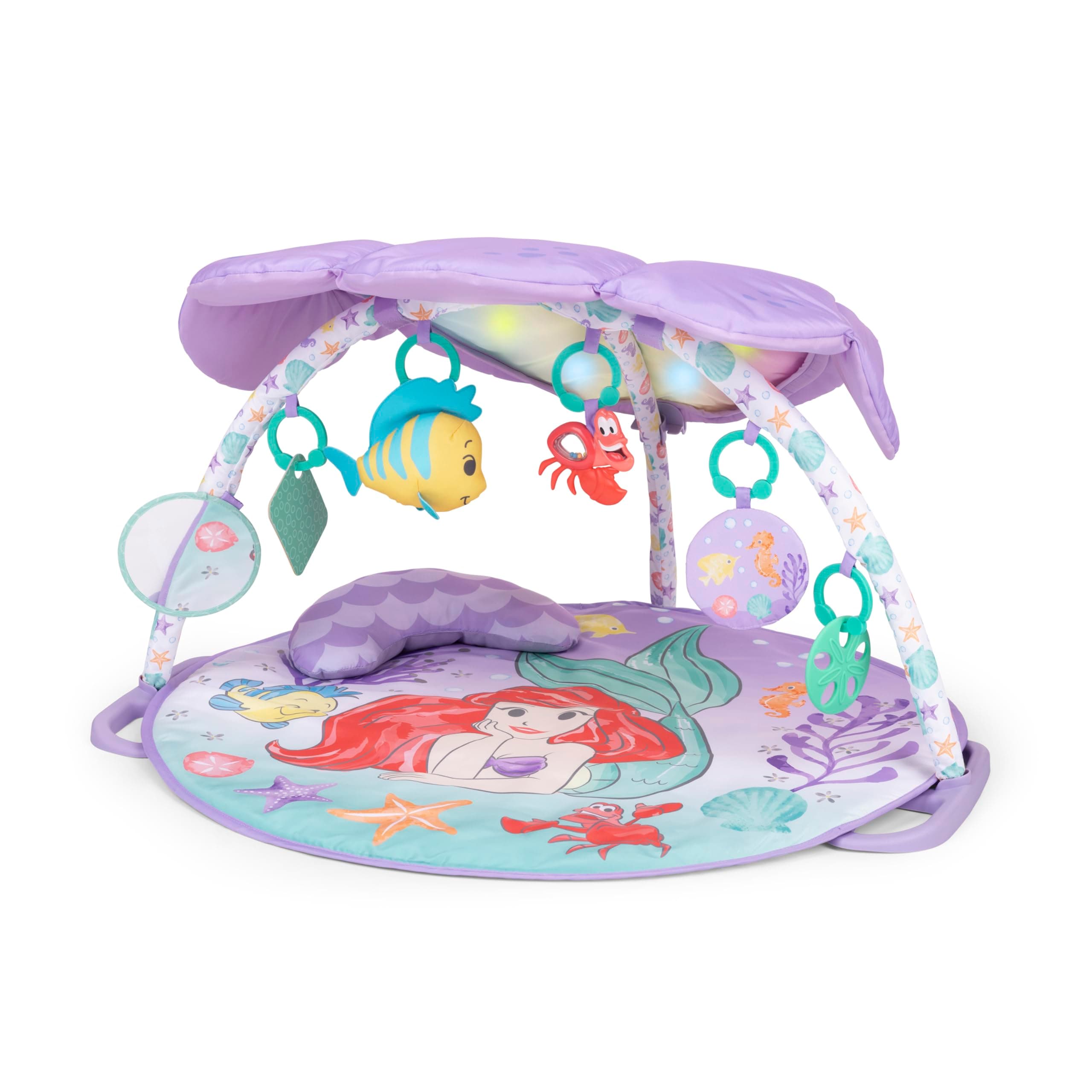 Bright Starts The Little Mermaid Twinkle Trove Light-Up Musical Activity Gym
