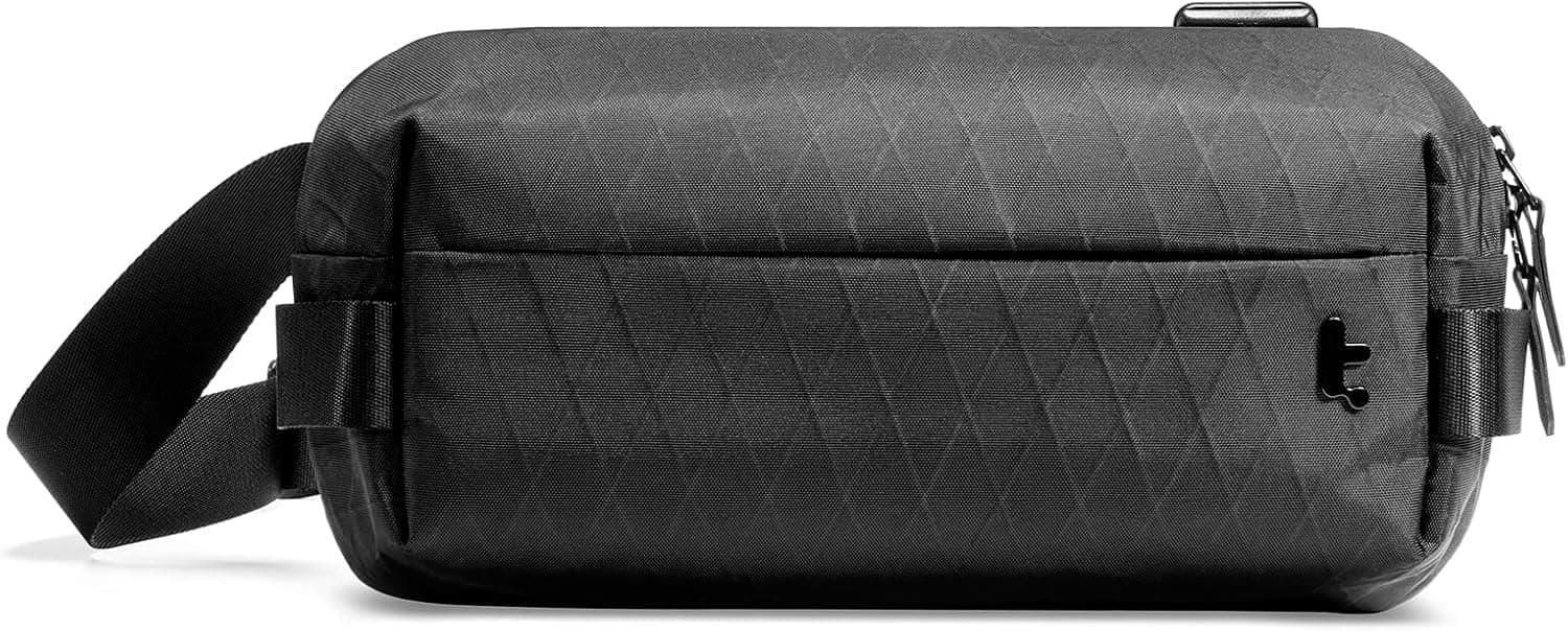 Compact EDC Sling Bag, Minimalist Chest Shoulder Backpack Crossbody Bag for Men Women, Lightweight Carry Casual Bag