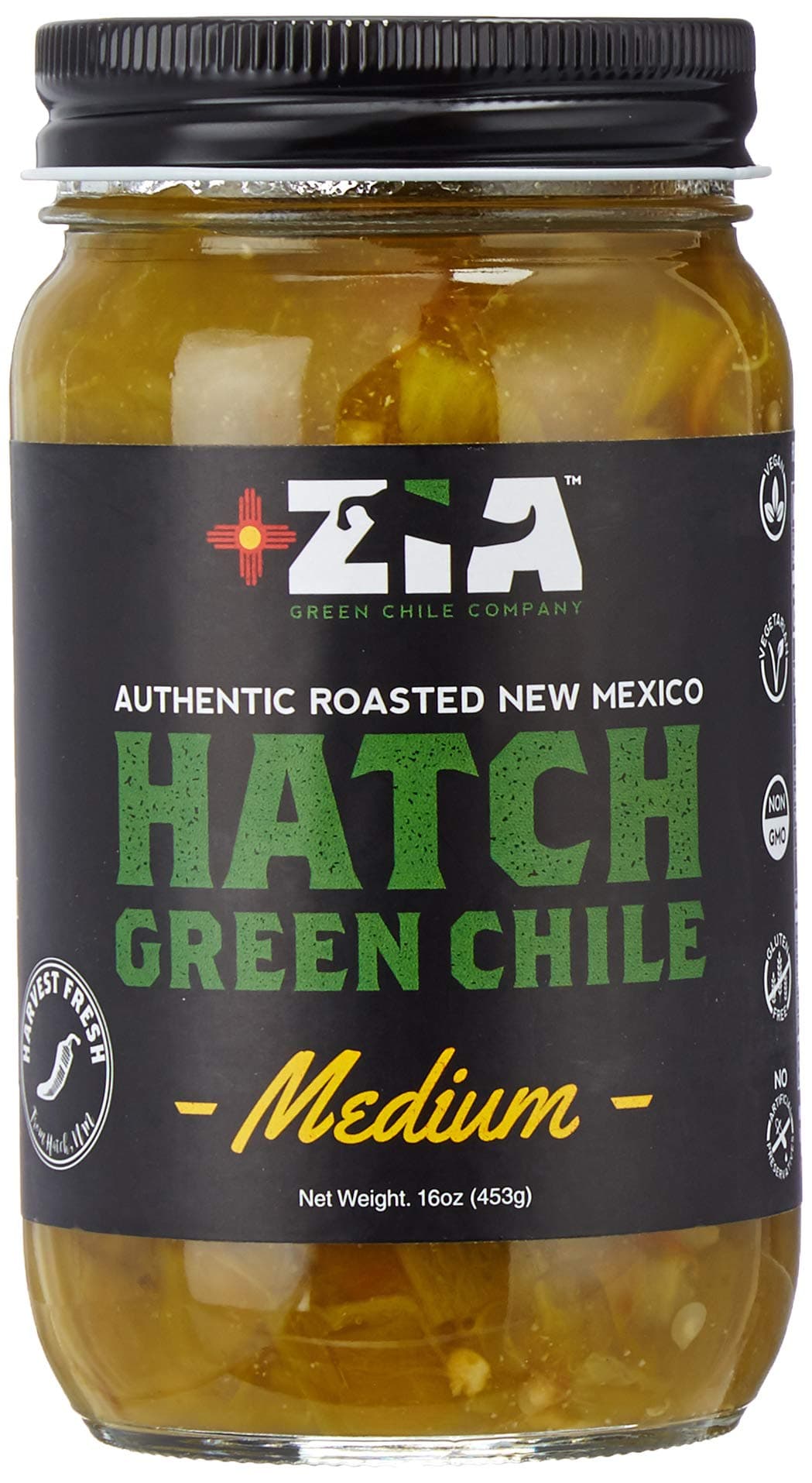 Zia Green Chile Company Original New Mexico Hatch Medium Heat Level