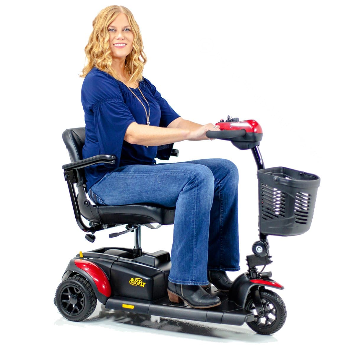 Golden Technologies Buzzaround LT 3-Wheel Small Portable Travel Mobility Scooter GB107
