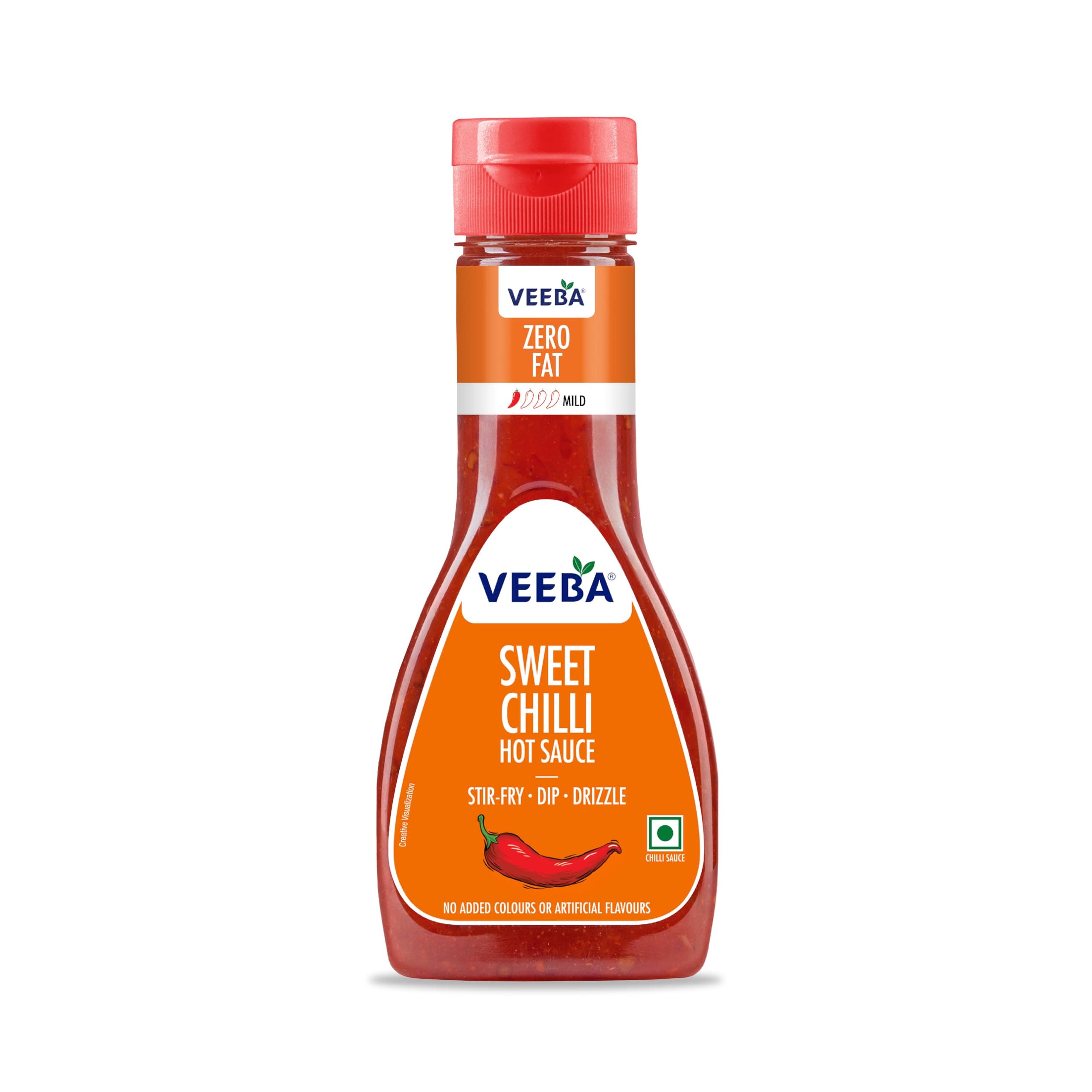Sweet Chilli Hot Sauce (350G) I No Artificial Flavour I Zero Fat I Vegan I Gluten Free