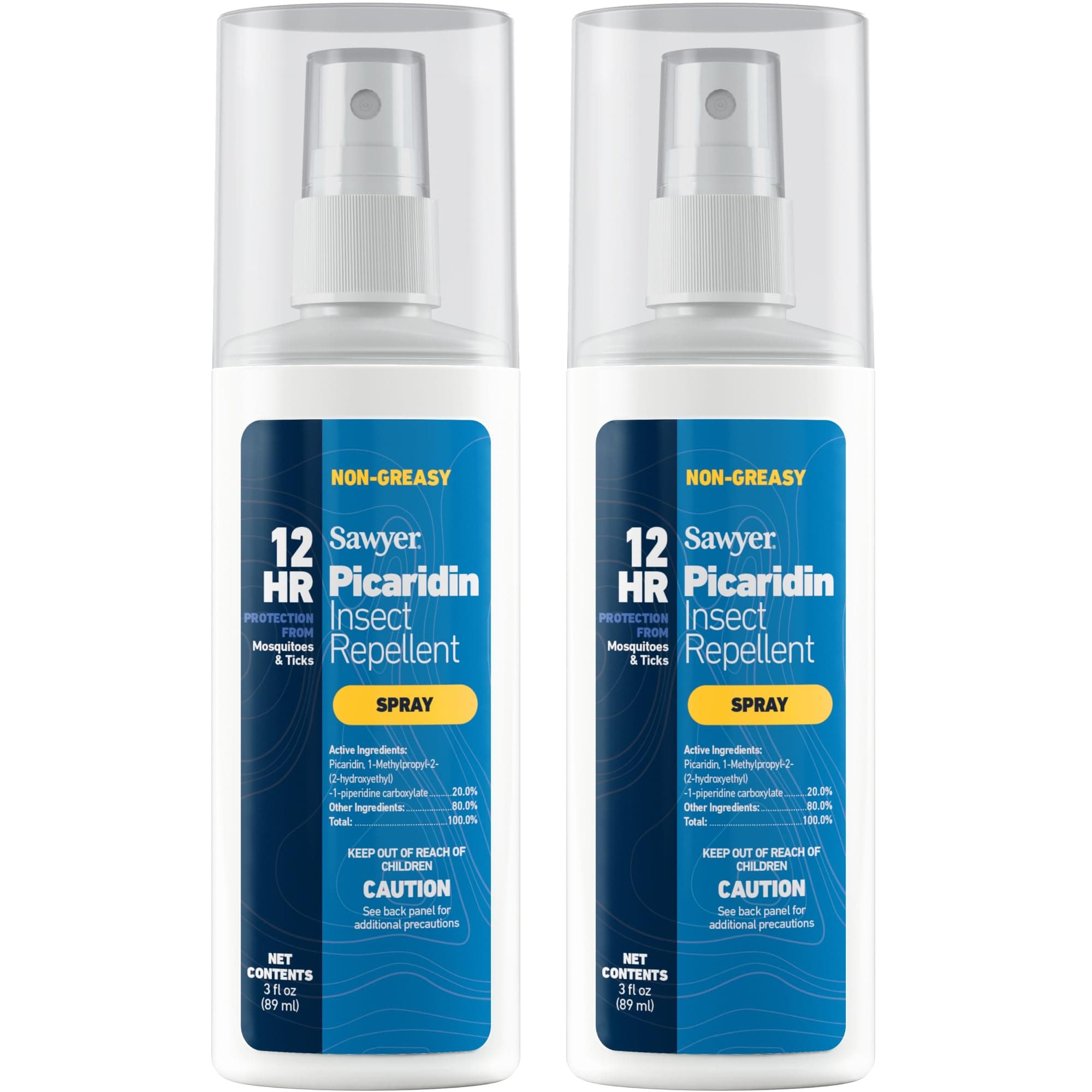 Products SP5432 Picaridin Insect Repellent Spray, 20%, Pump, 3-Ounce, (Pack of 2) (Packaging may vary)