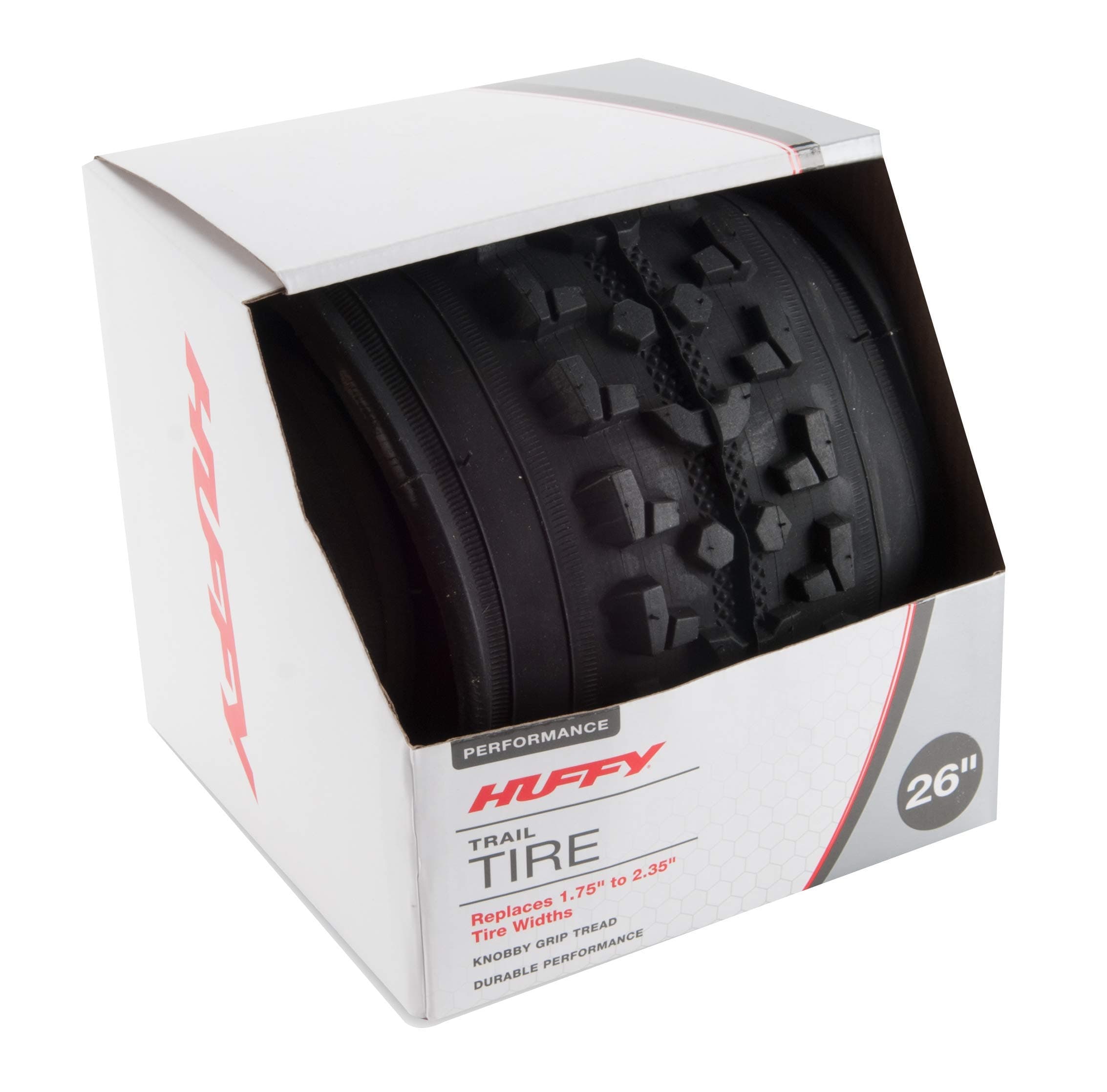 Huffy Bike Tire Replacement 16" 20" 24" 26" 27.5" 29" White & Black