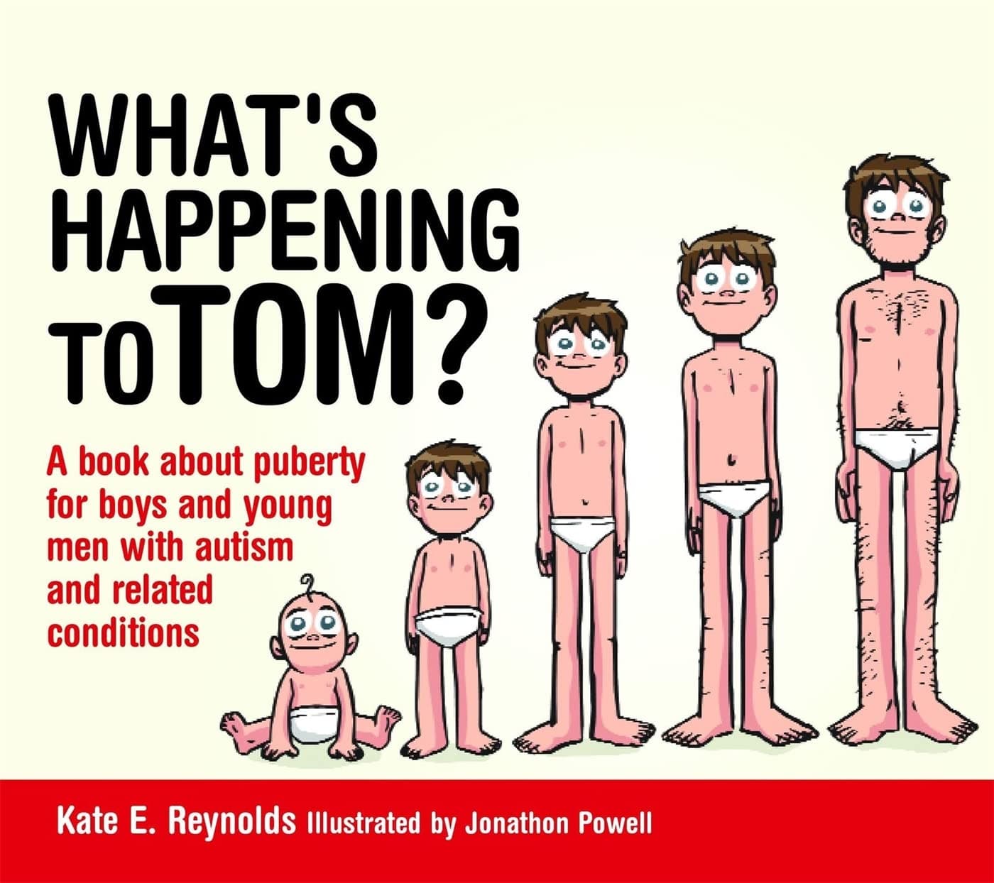 What's Happening to Tom?: A book about puberty for boys and young men with autism and related conditions (Sexuality and Safety with Tom and Ellie) Hardcover – August 21, 2014