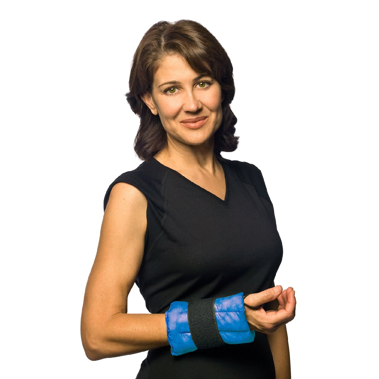 Nature Creation Wrist & Ankle Wrap - Herbal Heating Pad / Cold Pack - Hot and Cold Therapy (Blue Marble)