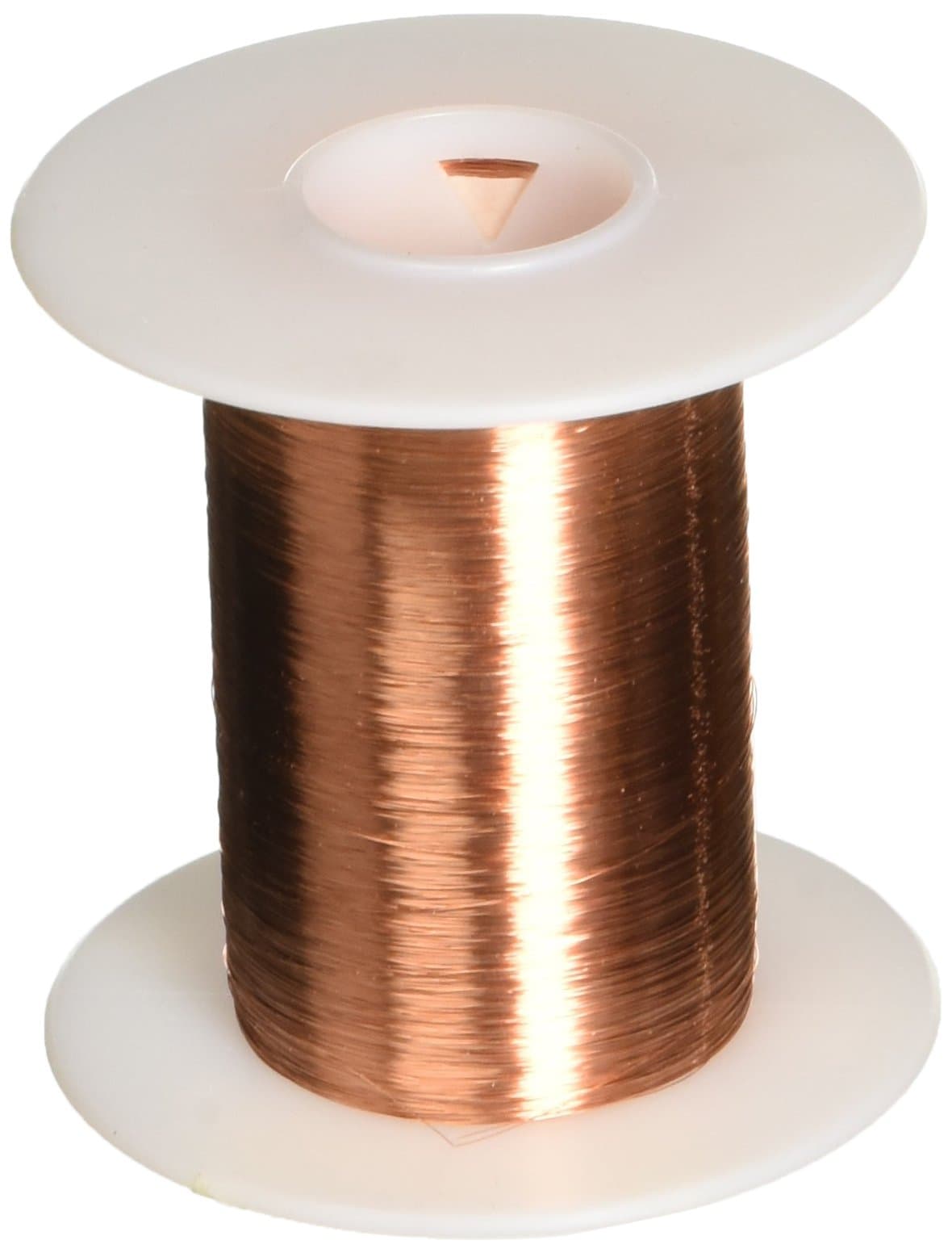 Magnet Wire, Enameled Copper Wire, 40 AWG, 4 oz, 8304' Length, 0.0034" Diameter, Natural