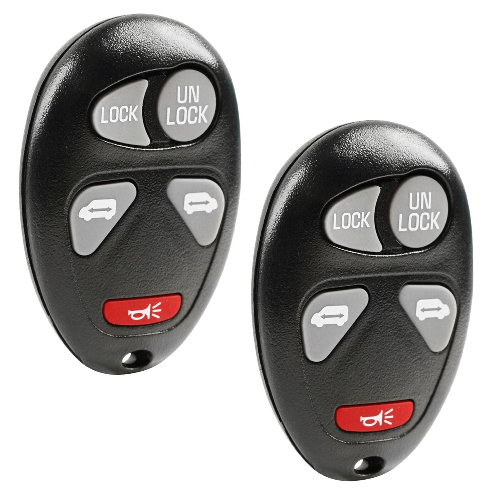 Key Fob Keyless Entry Remote fits Chevy Venture/Oldsmobile Silhouette/Pontiac Montana 2001 2002 2003 2004 2005 (L2C0007T), Set of 2