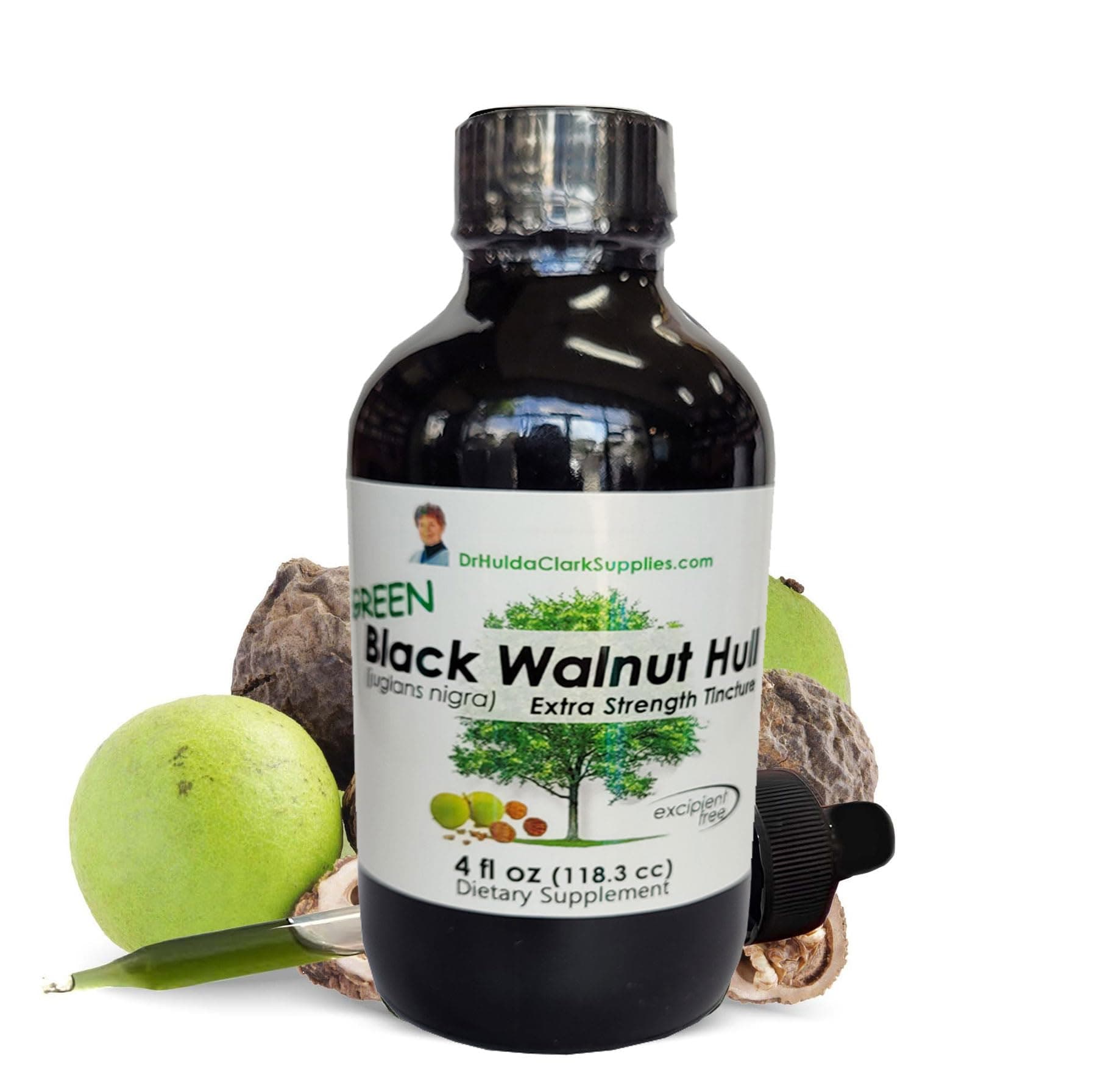 Green Black Walnut Tincture - 4fl.oz