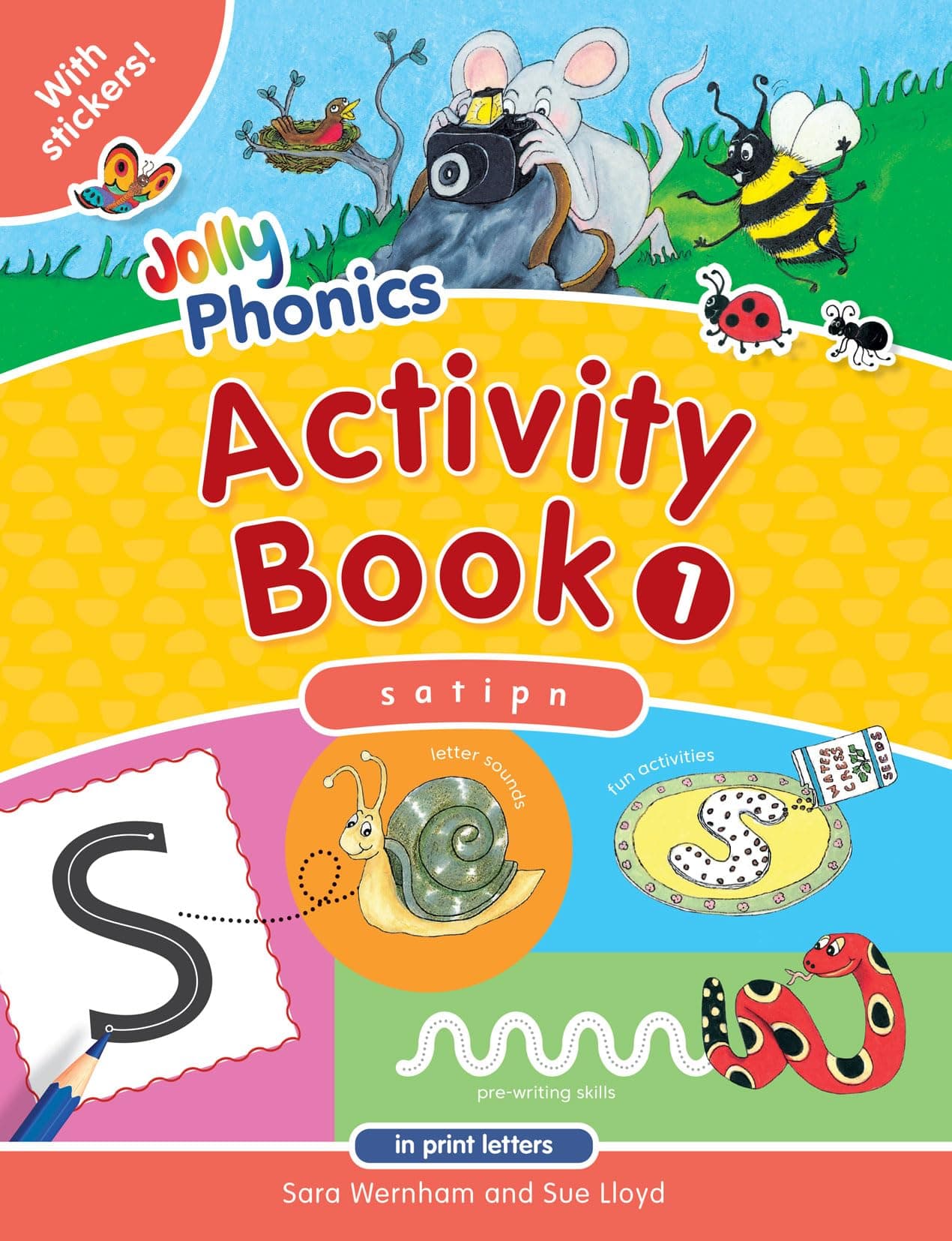 Jolly Phonics Activity Book: In Print Letters (1) (Jolly Phonics Activity Books, Set 1-7 Updated Edition)