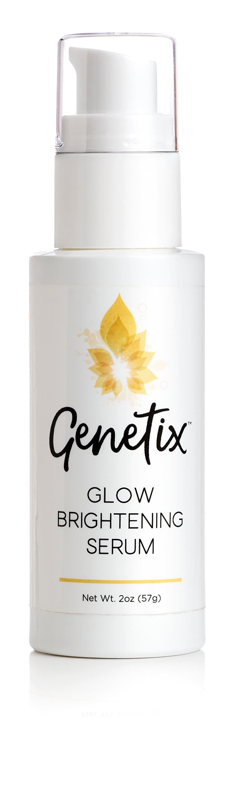 Genetix Glow Brightening Serum, Retinol Youth Formula Made with High-Potency Organic and Pure Ingredients, 2 oz