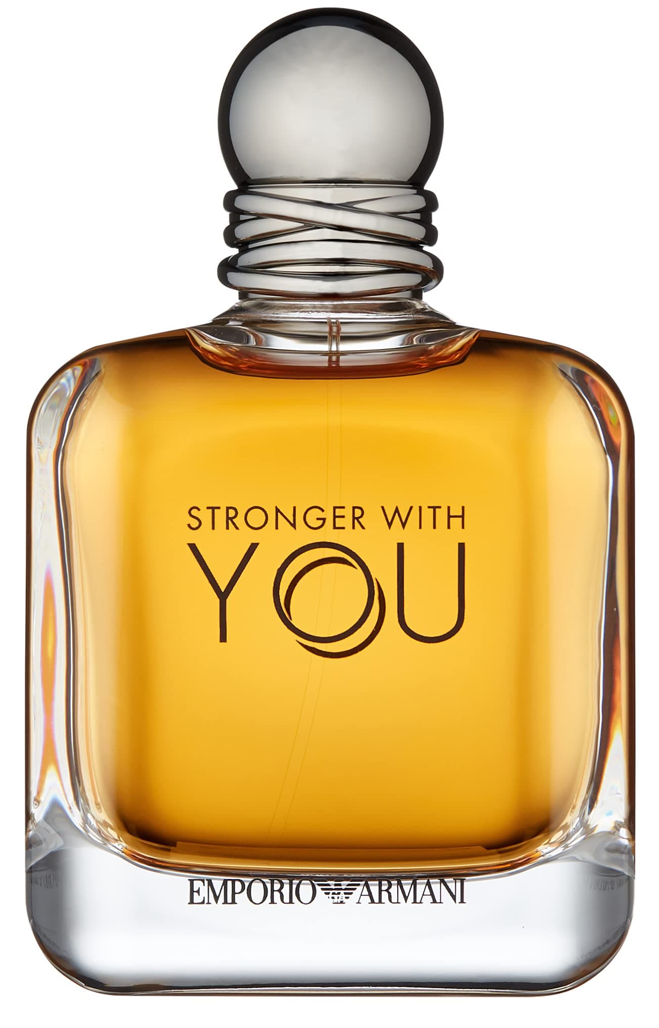 Armani Beauty - Stronger With You - Eau de Toilette - Cologne for Men - Warm Spicy Fragrance - Chestnut, Lavender, Tender Sage, Vanilla Notes - 3.4 Fl Oz