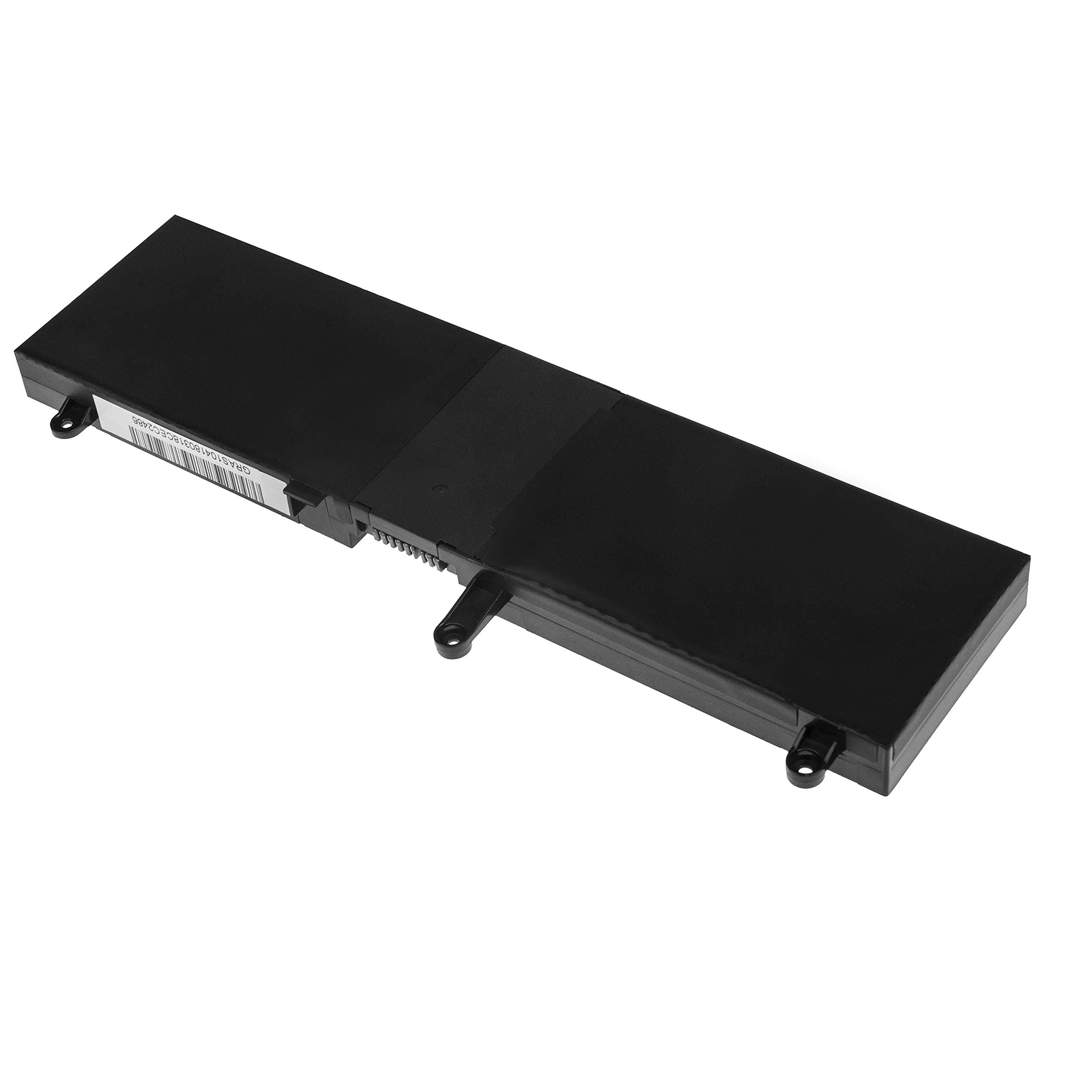 Green Cell® C41-N550 Laptop Battery for Asus ROG G550 G550J G550JK G550JX N550 N550J N550JV N550JK N550JA Q550 Q550L Q550LF (Li-Polymer Cells 4000mAh 15V Black)