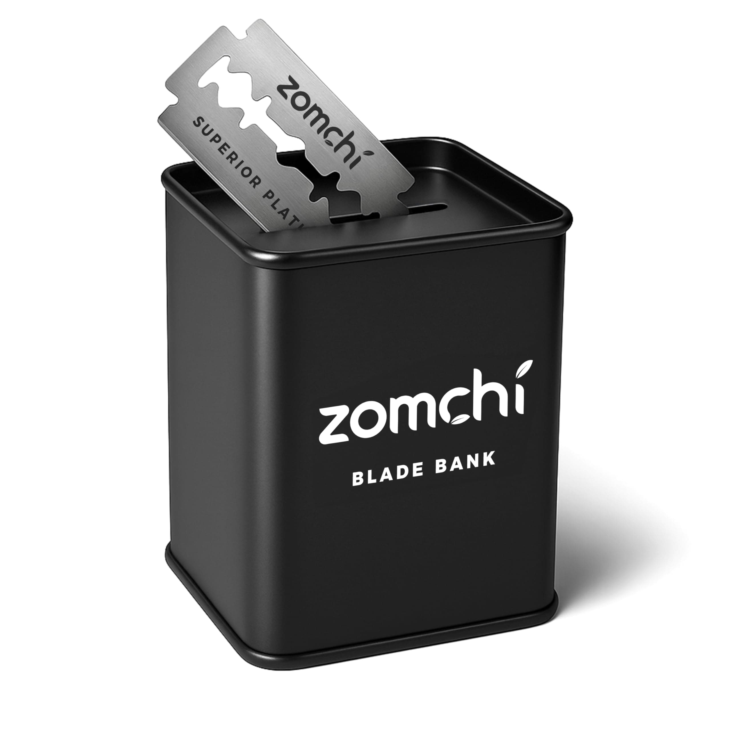 Zomchi Razor Blade Bank for Safety Razor Blade Storagement, Used Double Edge Safety Razor Blade Disposal Case
