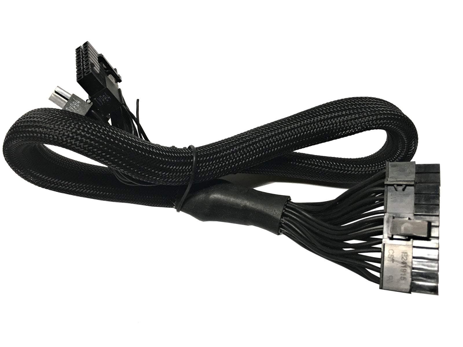 AYA 24" (24-Inch) ATX 24-Pin to 18-Pin + 10-Pin Extension Modular Power Supply Cable for Coolermaster V850, V700, V1000