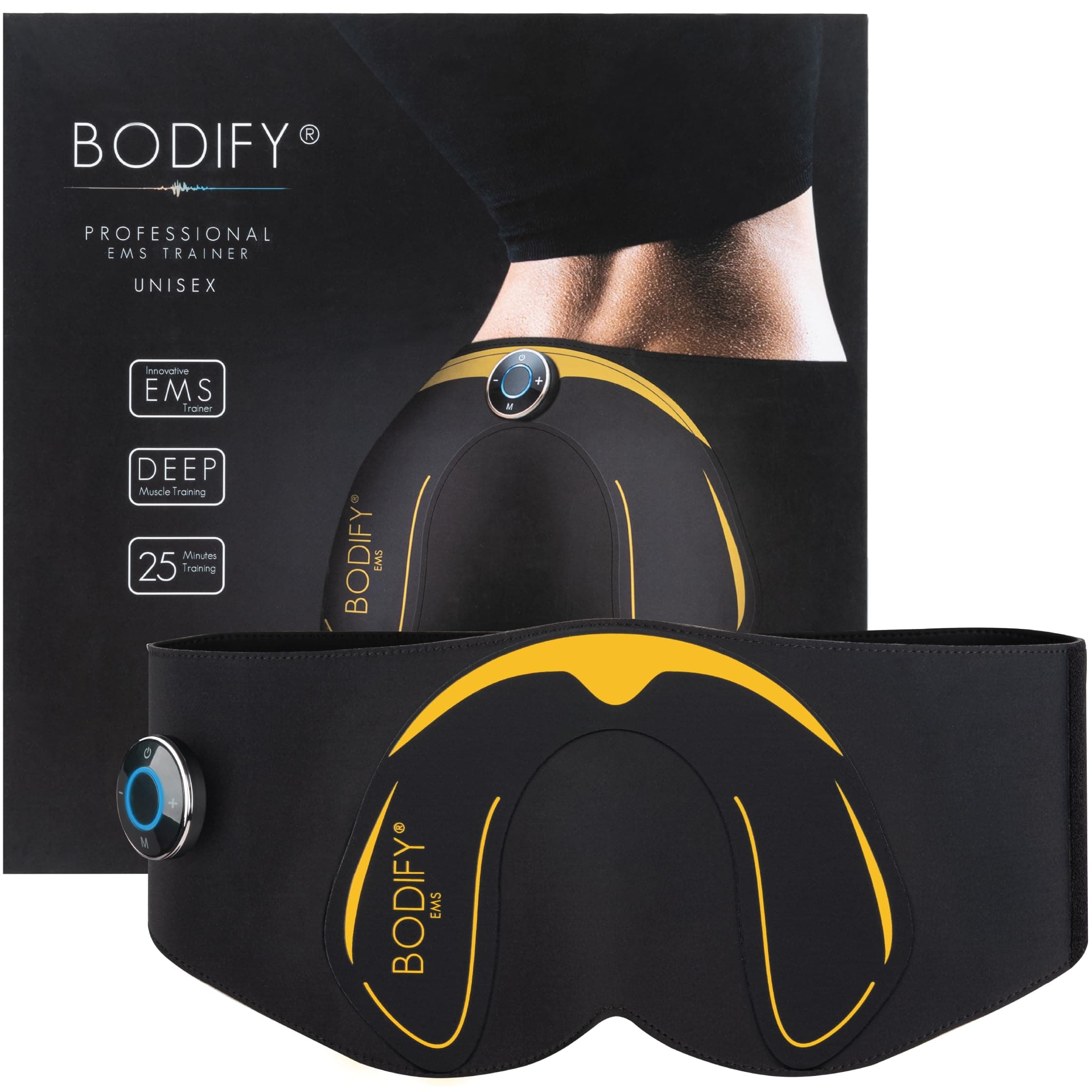 Bodify® EMS Potrainer Pro - Targeted Stimulation of Butt Muscles - Muscle Building - Hip Trainer - Stimulation Device Butt Muscles - Hip Muscle Trainer for Men and Women - The Original
