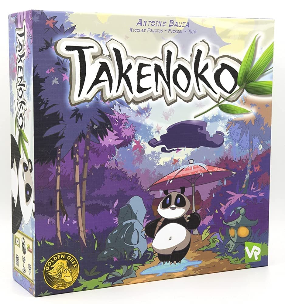 Matagot Asmodee Takenoko board game | bamboo farming game | panda themed strategy game | fun family game for adults and kids | ages 8+ | 2-4 players | average playtime 45 minutes | made , One Size