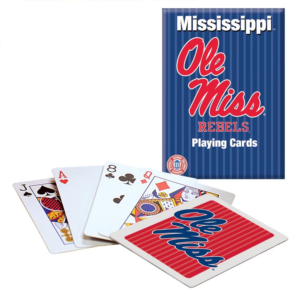 Ole Miss Playing Cards