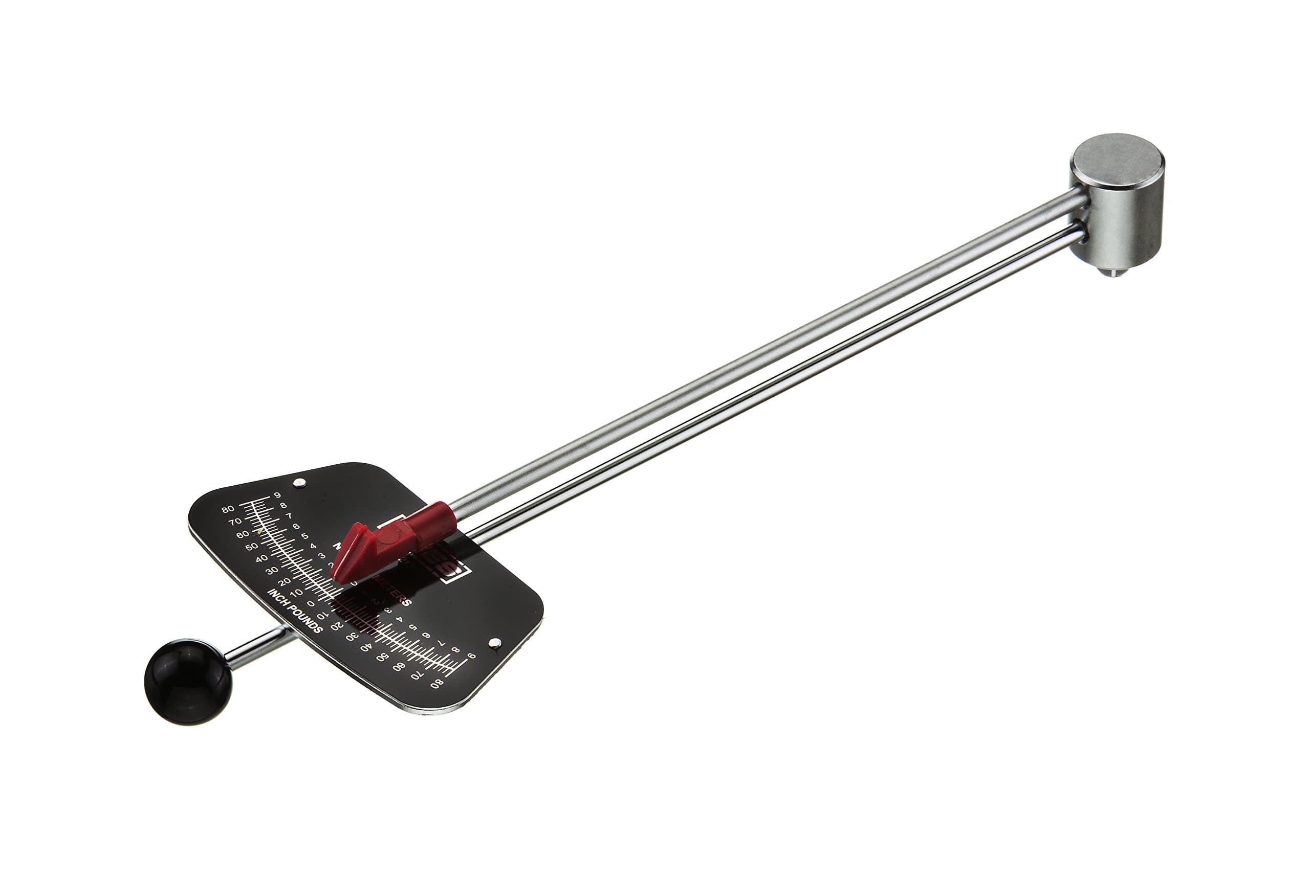 70213-1/4-inch Drive Beam Torque Wrench - 0-80 Inch/Pounds and 0-9 Newton/Meter Torque Wrench - High Visibility Markings for Easy Readings