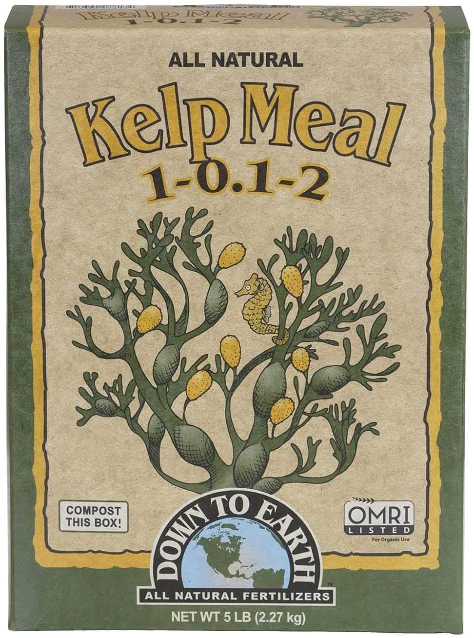 Down to Earth 5 lb Kelp Meal 1-0.1-2 7813