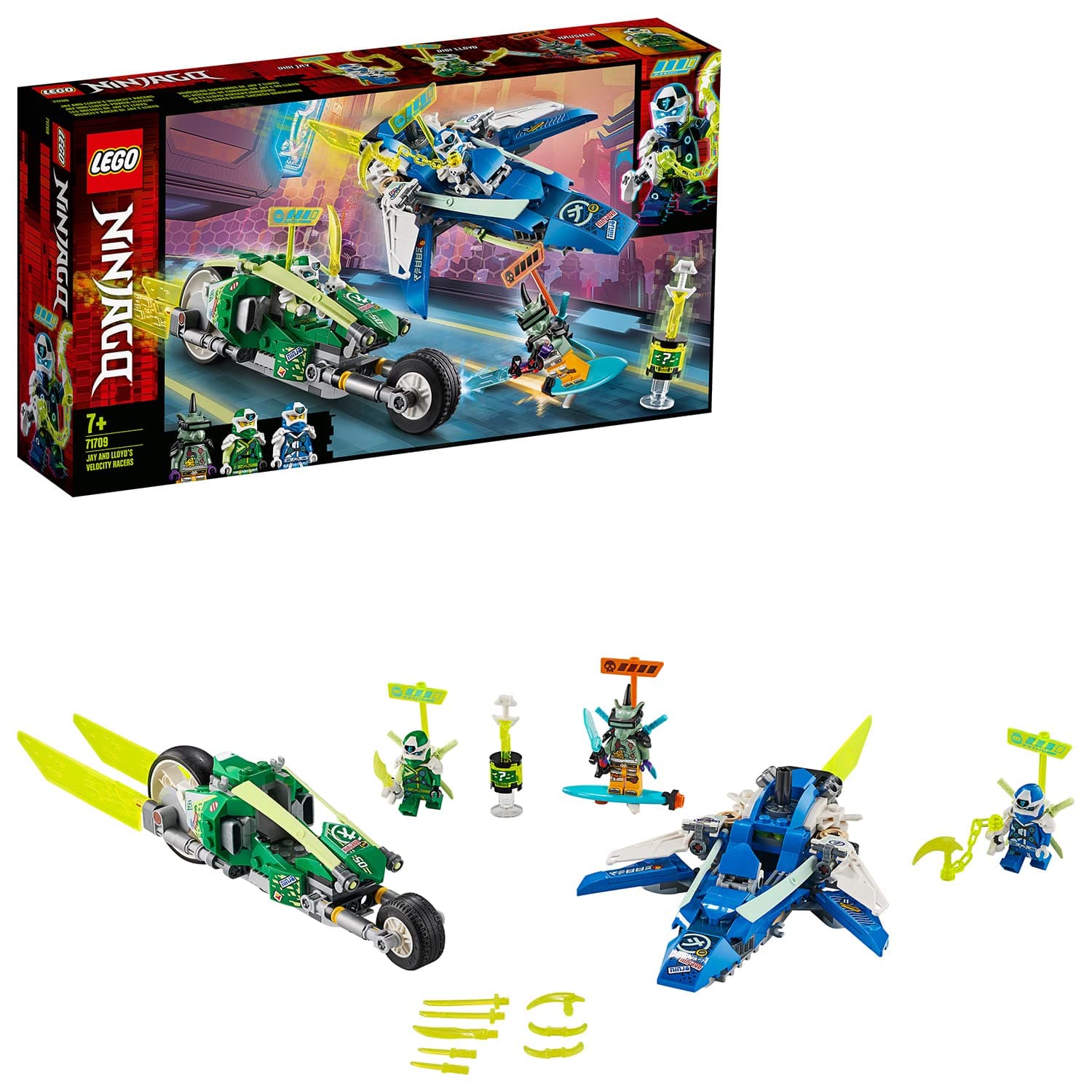 71709 Ninjago Jay and Lloyd's Velocity Racers