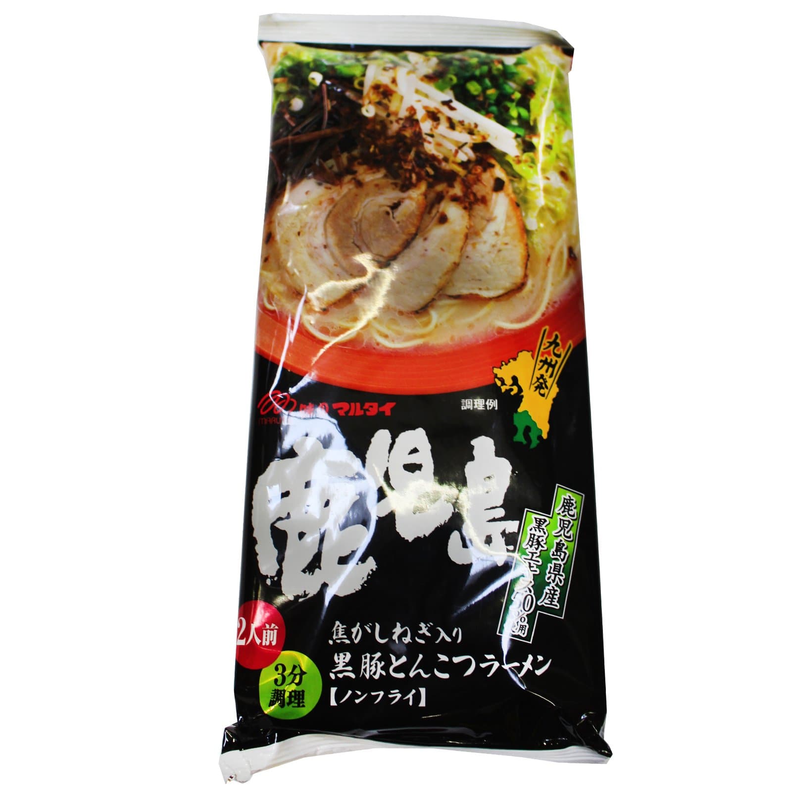 MarutaiKagoshima Kurobuta Tonkotsu Ramen Instant Noodles 3P