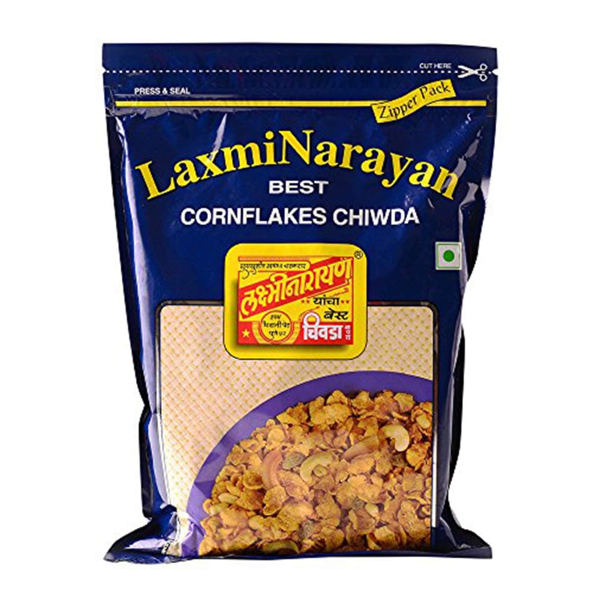 Laxminarayan Chiwda Laxminarayan Delight Foods Corn Flaxes Chiwda (500 g)