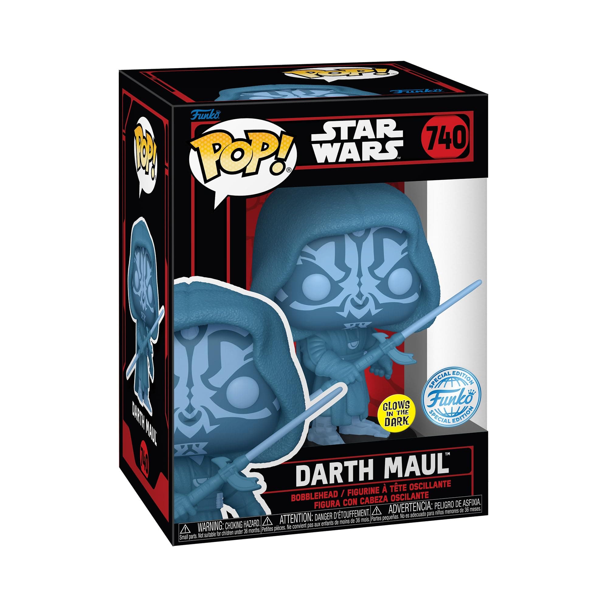 Darth Maul GITD (Star Wars) Darkside Pop! Specialty Series Exclusive
