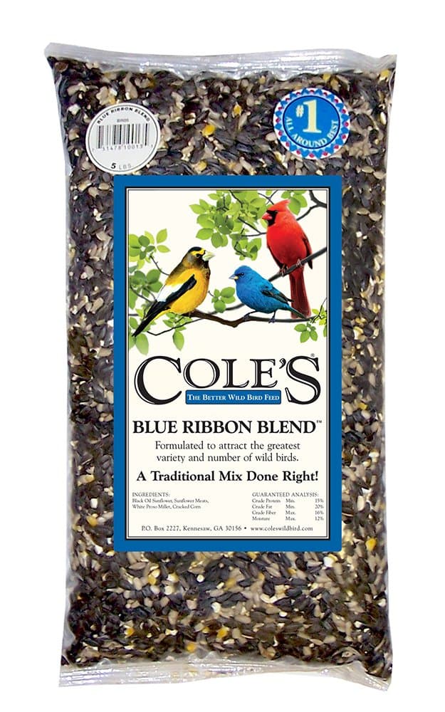 Cole's BR10 Blue Ribbon Blend Bird Seed, 10-Pounds