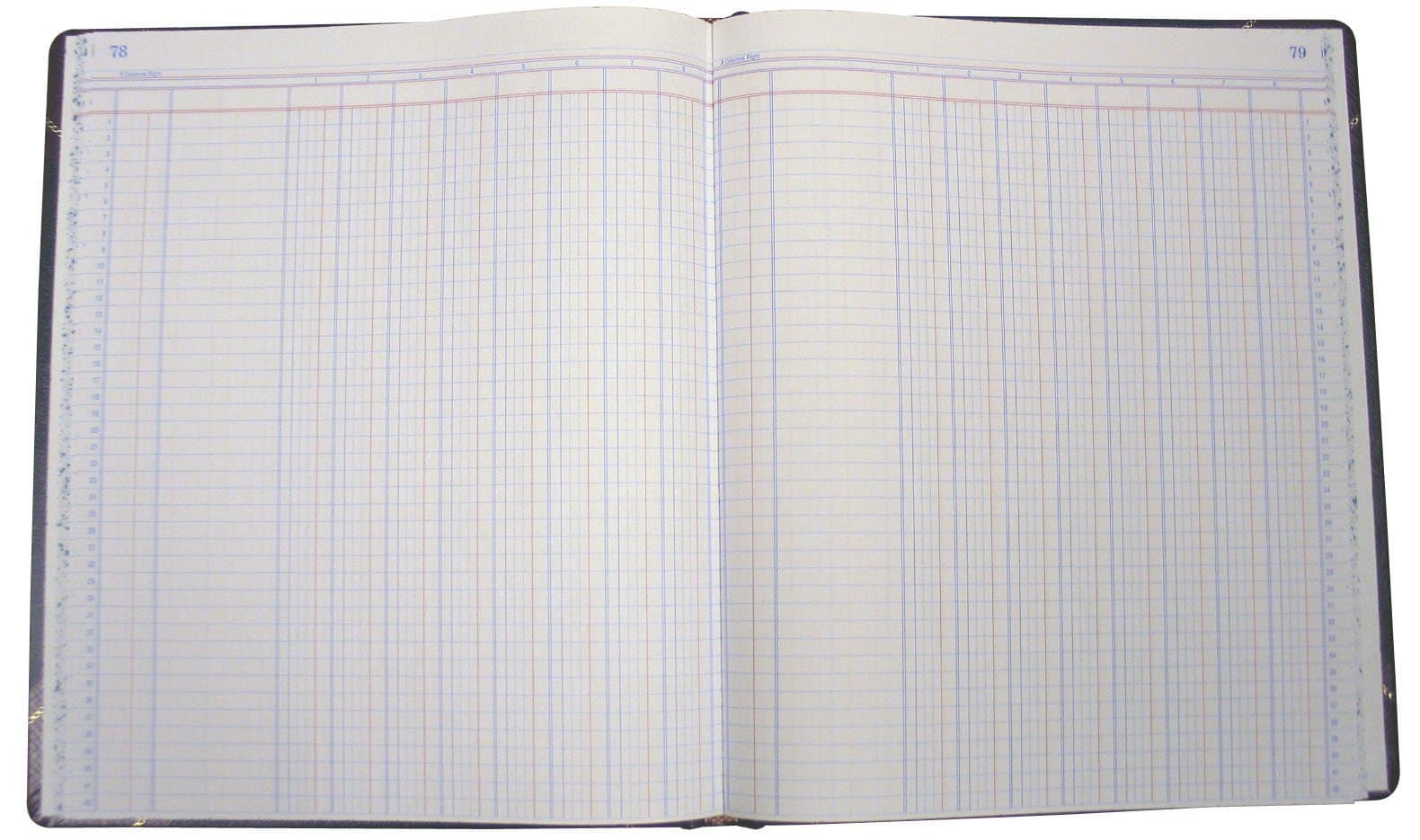 National Rediform Record Book, Black Ultima, 12.25 x 10.125 inches, 300 Pages (A1602123F)