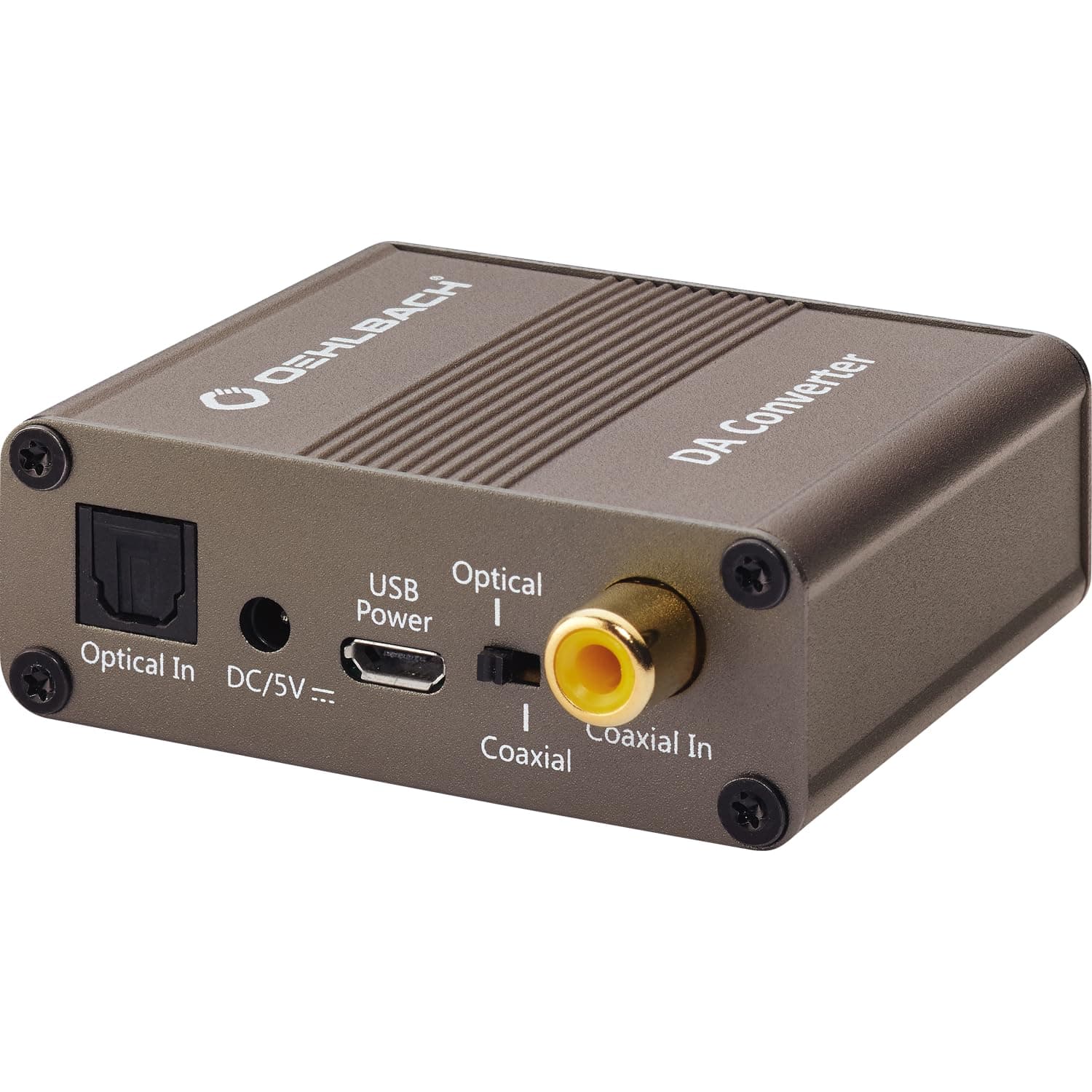 Oehlbach 6064 Convertisseur DAC Marron