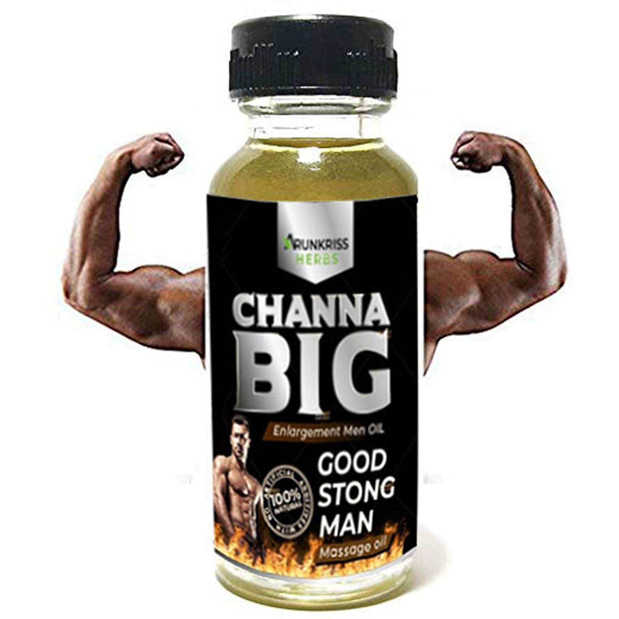 Channabig men oil 15 ml herbs Strong Good health increase Time for love Anti itch Therapy remove odor