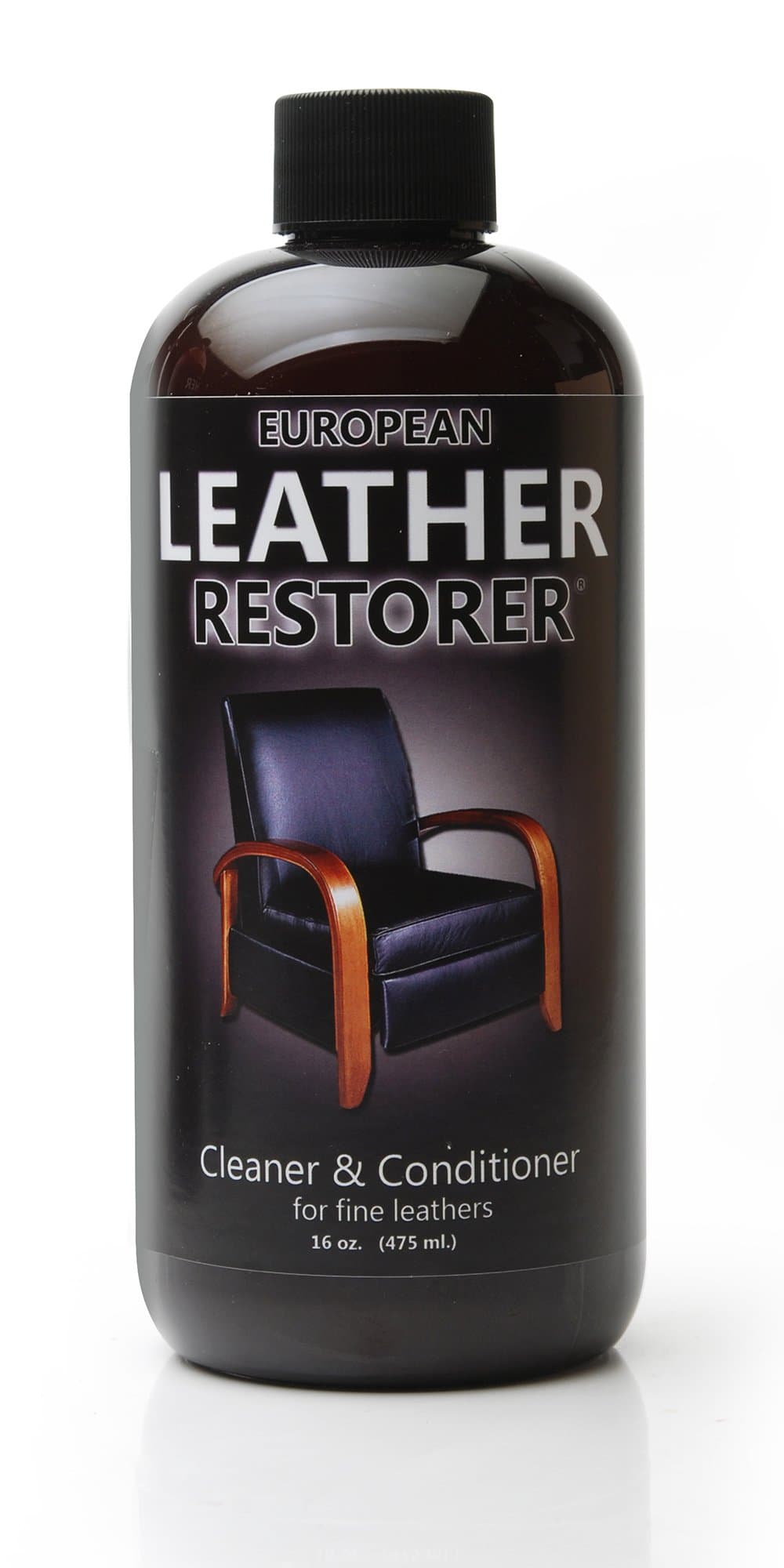 Restorer - The Best One Step Leather Conditioner and Cleaner for Furniture, Auto Interiors, Jackets, Purses, Boots, Sports Equipment, Saddles and Tack - 16 Ounce Bottle