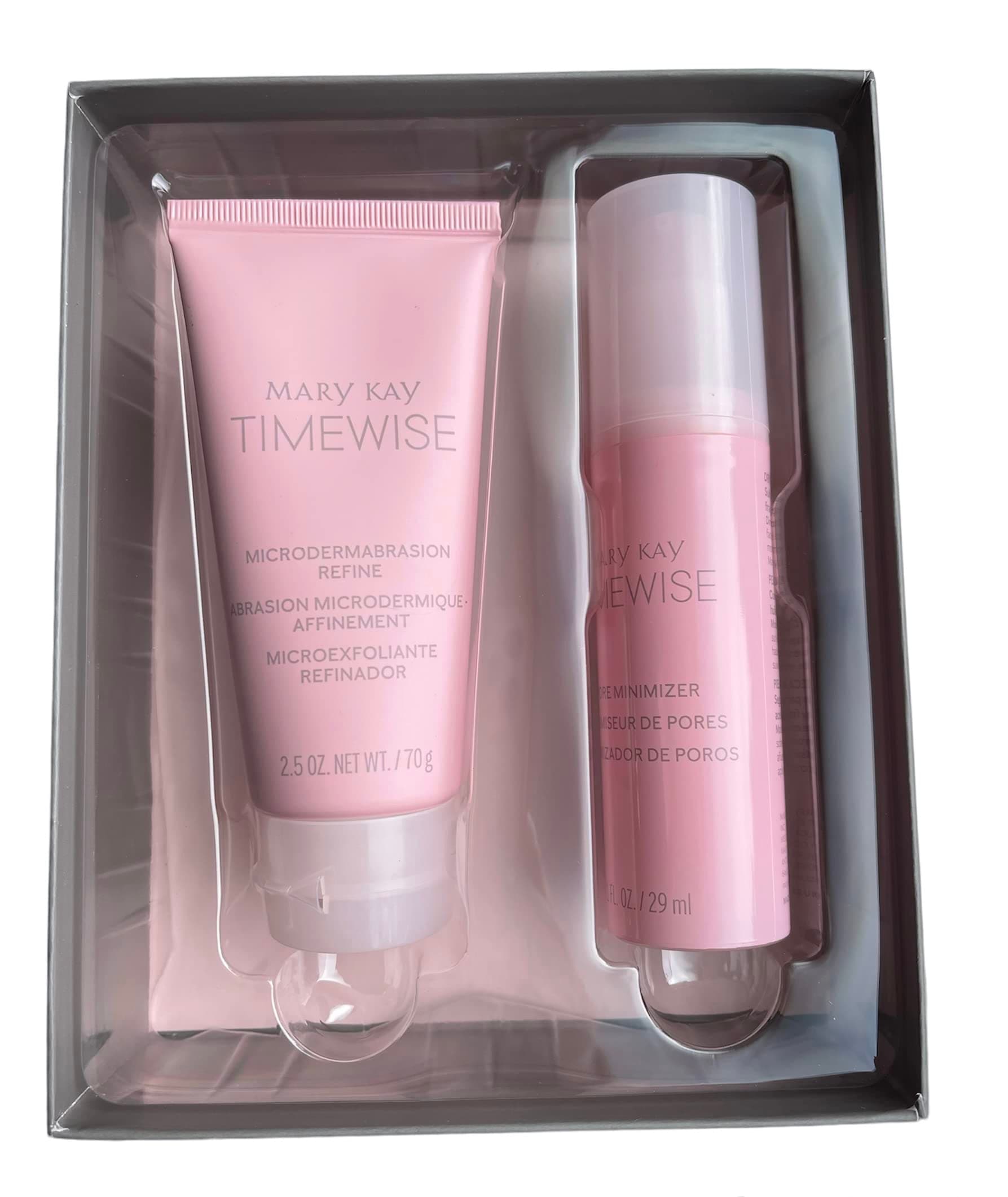 Mary Kay Timewise Microdermabrasion Set ~ Full Size New In Box ~ Fresh Step 1 Refine Step 2 Replenish