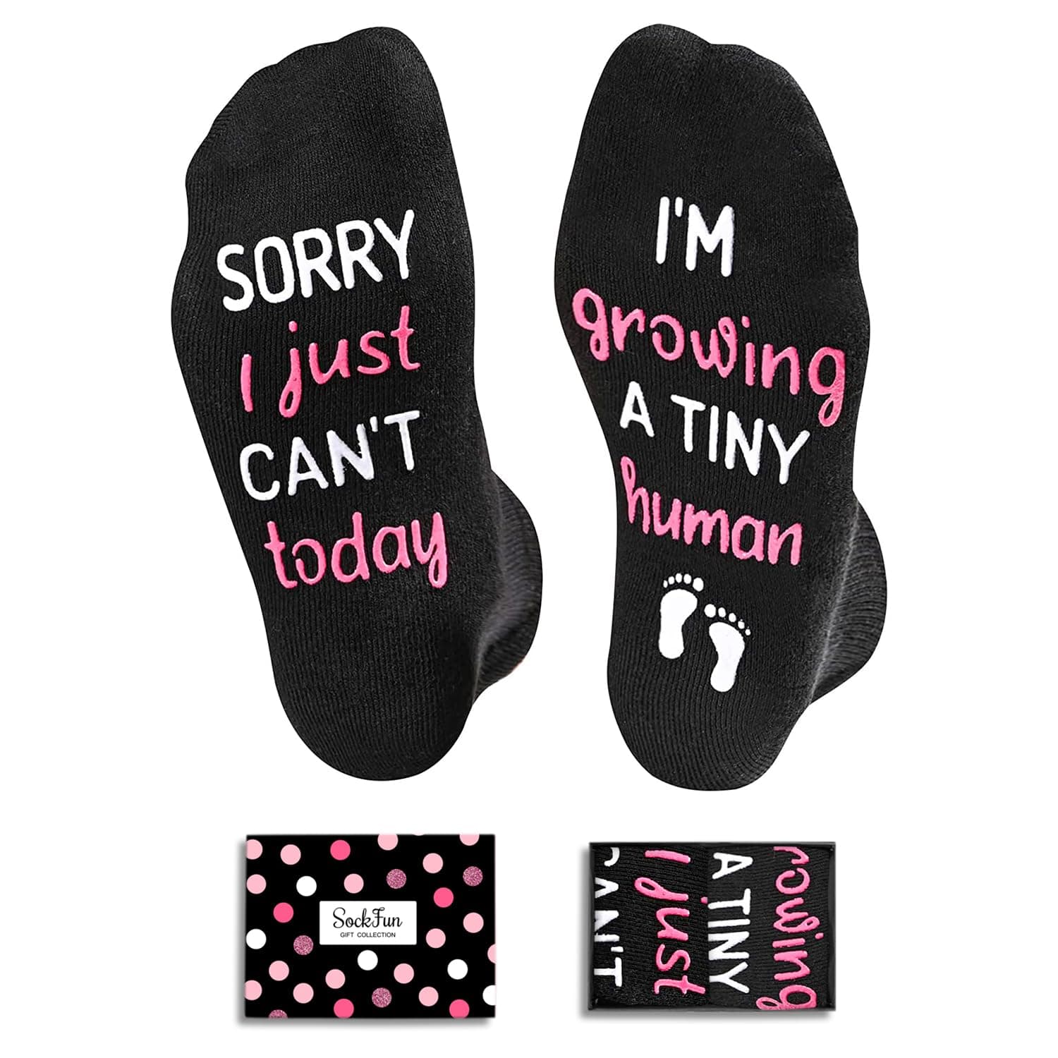 Pregnancy Gifts for Pregnant Women - Maternity Socks for New Mom, Expecting Mothers Gifts