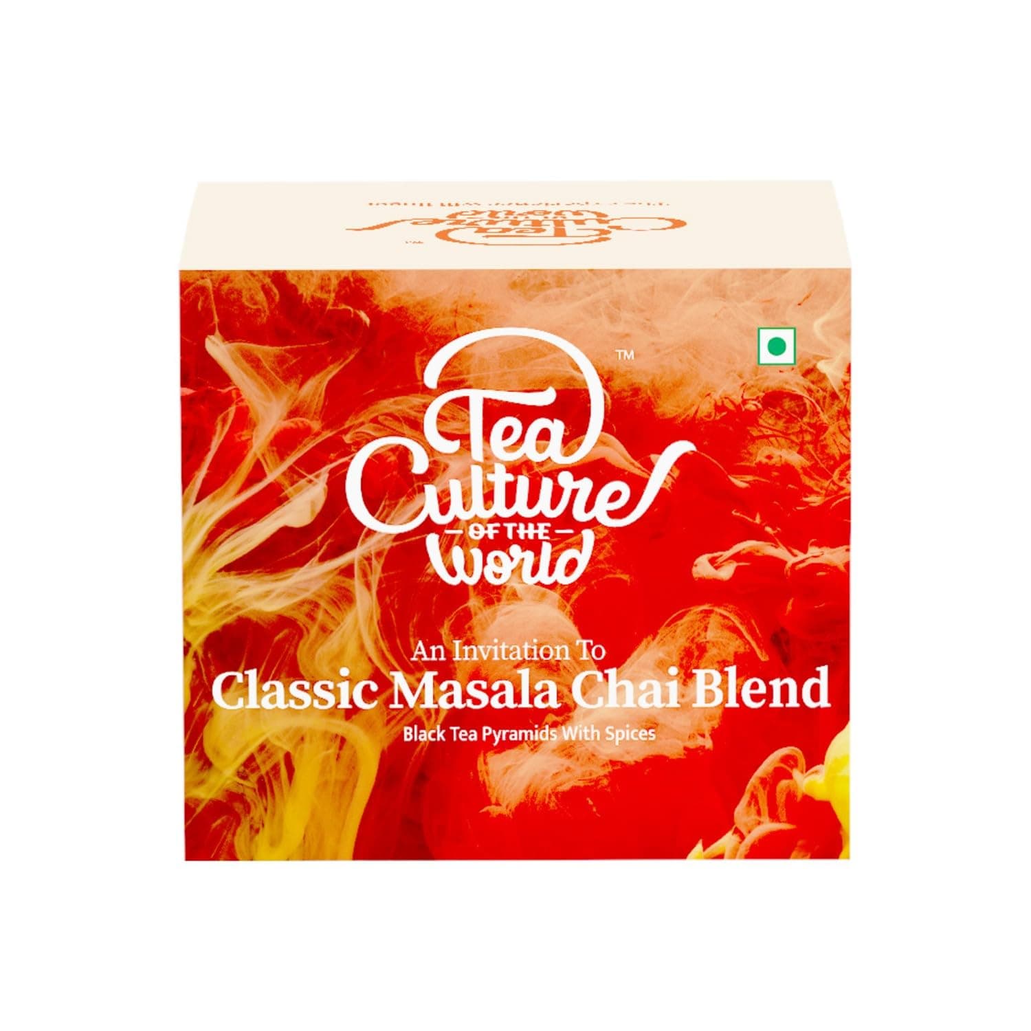 Classic Masala Chai | Masala Tea Bags Enriched with Assam Black Tea Leaf, Cinnamon, Clove, Pepper, Ginger, Tulsi | Morning Tea, 16 Count
