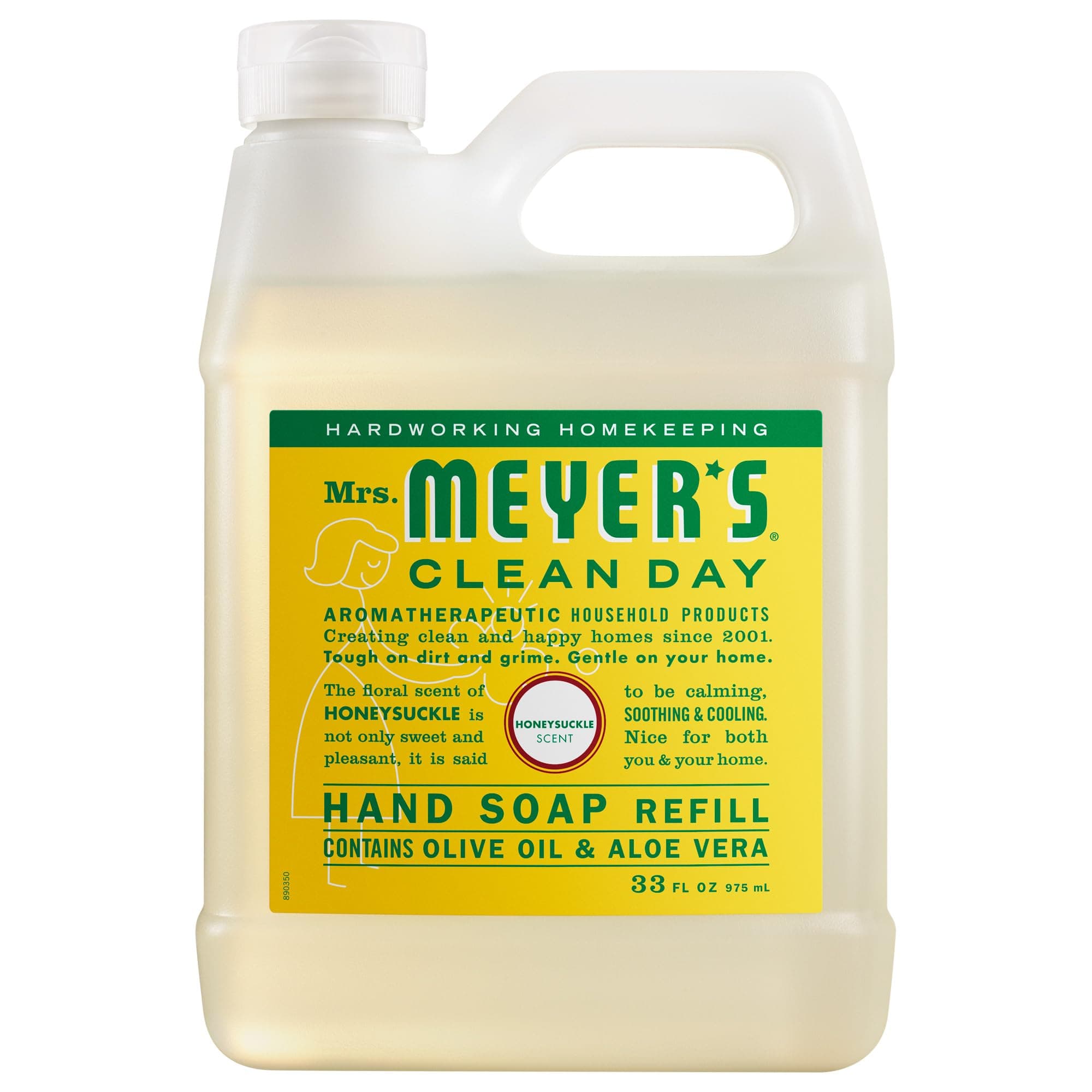 Clean Day Liquid Hand Soap Refill, Honeysuckle, 33 Oz