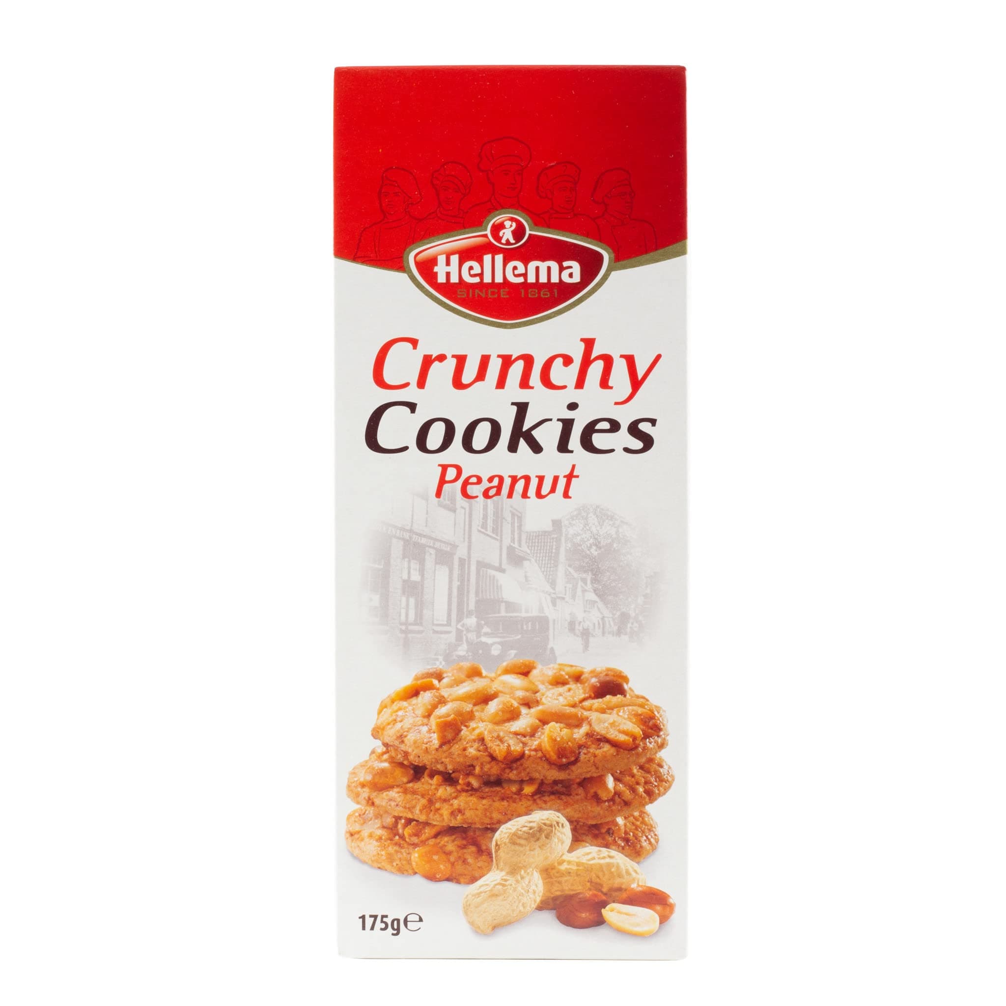 HellemaPeanut Flavoured Crunchy Cookies 175 G