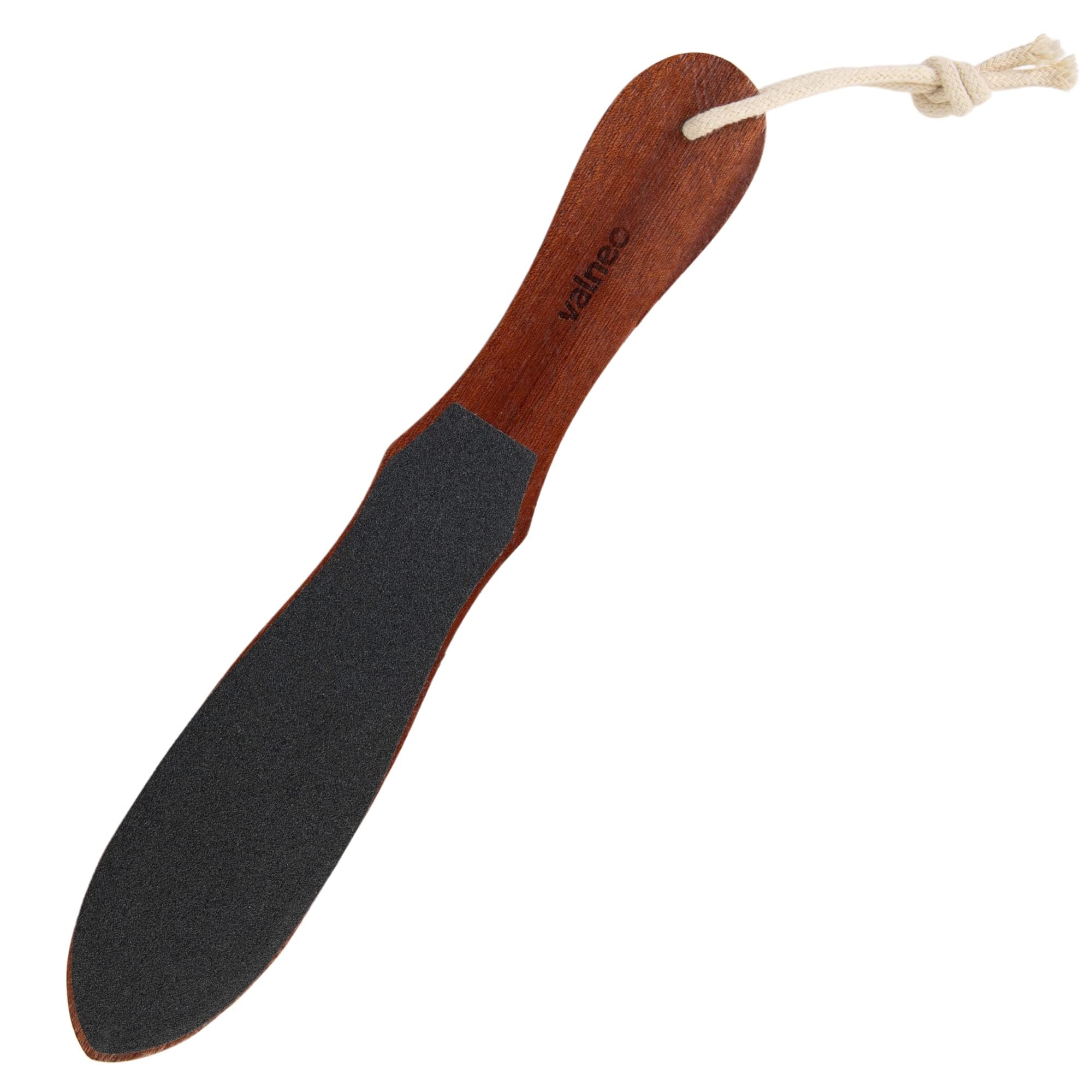 Foot File for Hardened or Dry Skin - Coarse and Fine Callus File Made of Wood - Wooden Paddle Callus Remover for Hand and Foot