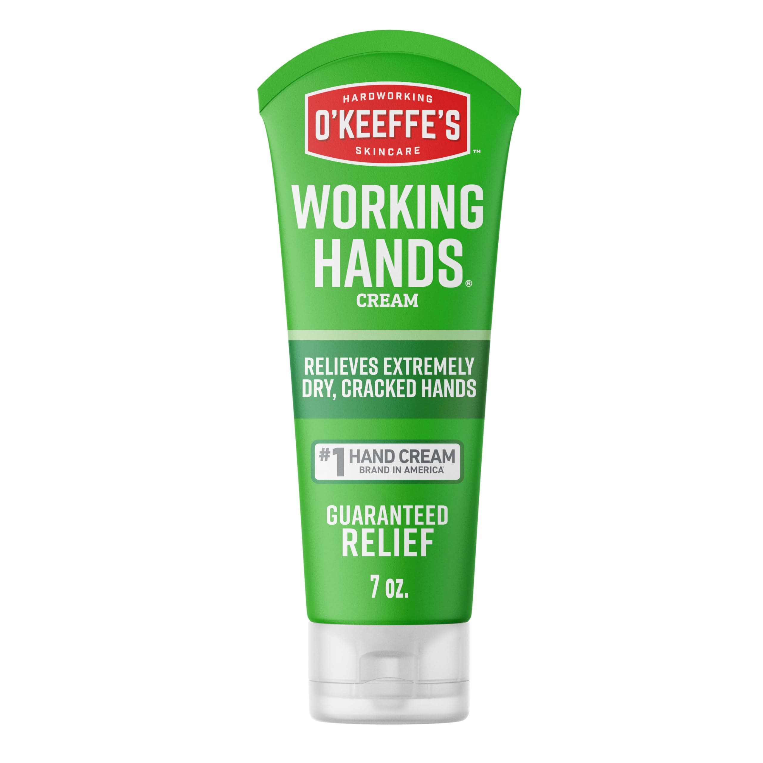 Working Hands Hand Cream for Extreme Dryness - 7 oz Tube (1 Pack) - Repairing Skincare for Cracked, Dry Hands