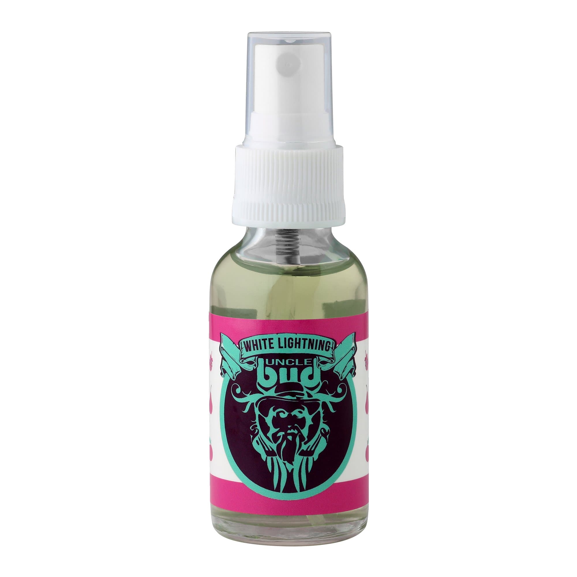 Uncle Bud's Buddha Blocker Premium Oil-Based Scented Air Freshener Spray & Oil Burner 1 fl oz(29.6mL), White Lightning