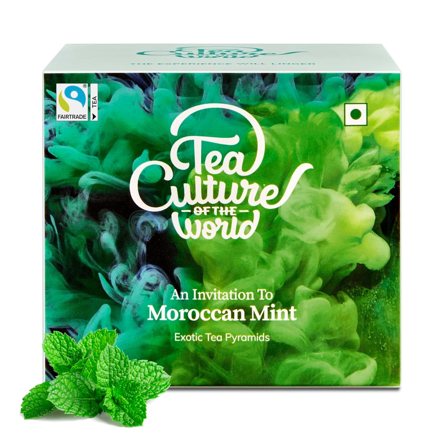 Tea Culture of The World Moroccan Mint Tea Herbal Teabags Premium First Quality Green Teabags Moroccan Green Tea Leaves Mint, 16 Count,32 Grams