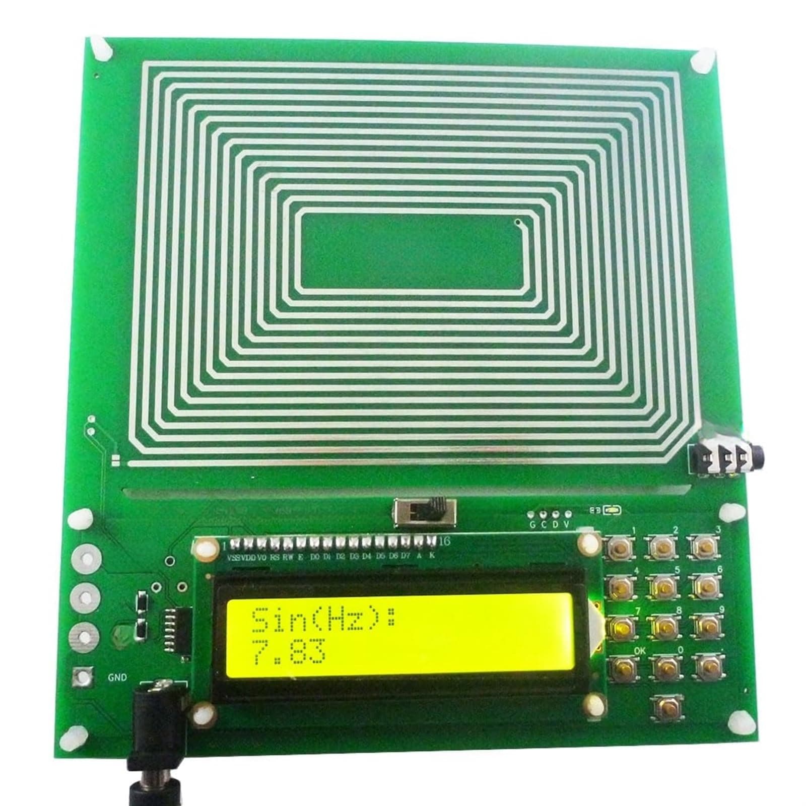 THE WHITE SHOP 0.01Hz~300000Hz Adjustable Schumann Sine Wave Resonance Generator Ultra-Low Frequency Pulse Generator Resonator USB (1)