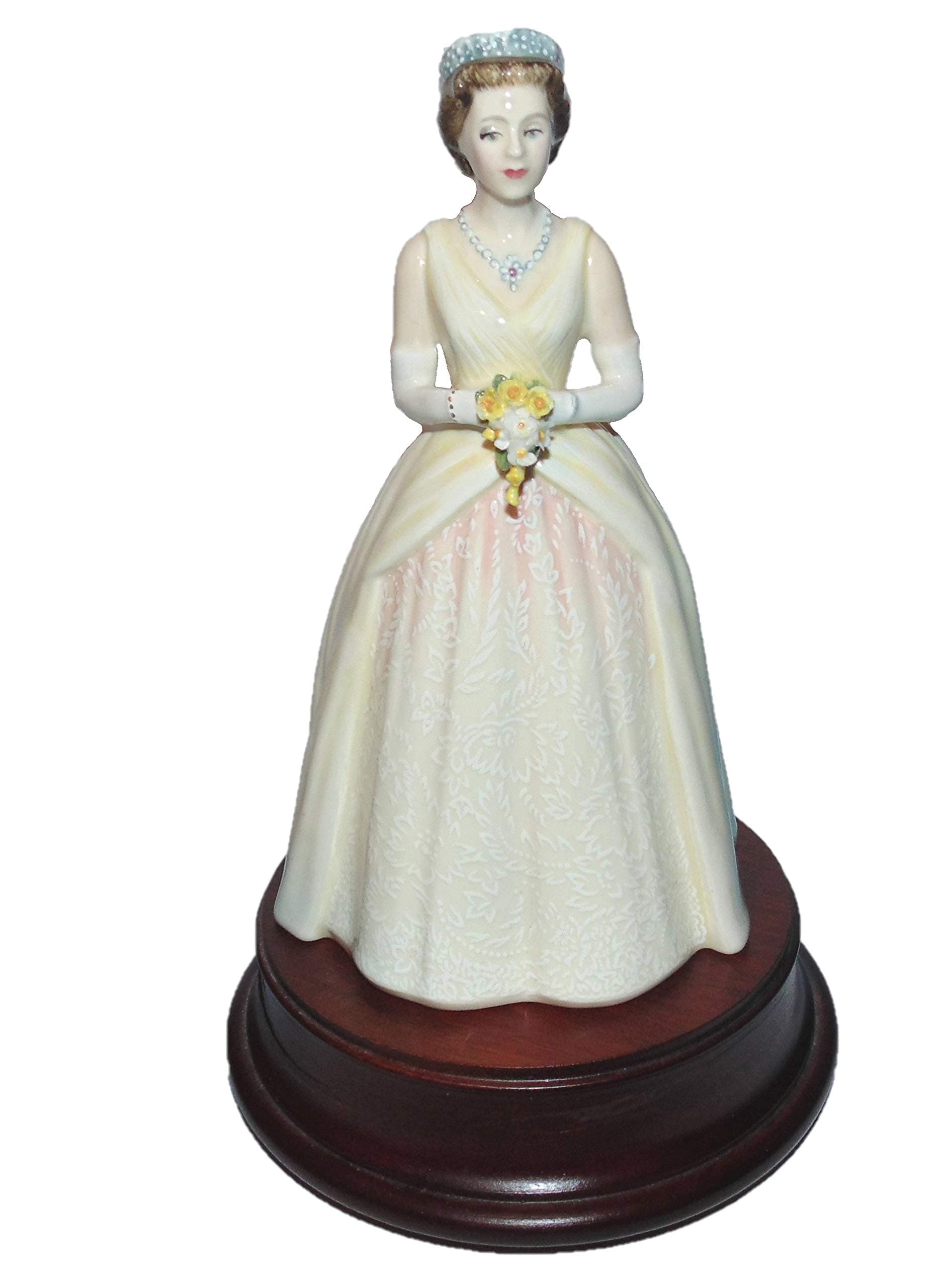 Royal Doulton Figurine HM Queen Elizabeth II HN3440 Made and Handpainted UK *