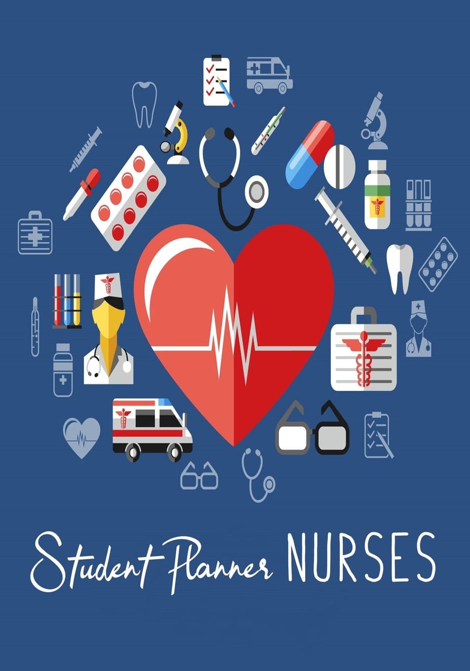 Student Planner Nurses: Planner for Student Nurse ,Nursing Student Diary | Day Planner : Nursing School Journal , Nurse Gifts,2019 Weekly Planner ... Planner: Volume 3 (Nursing Planner 2019)