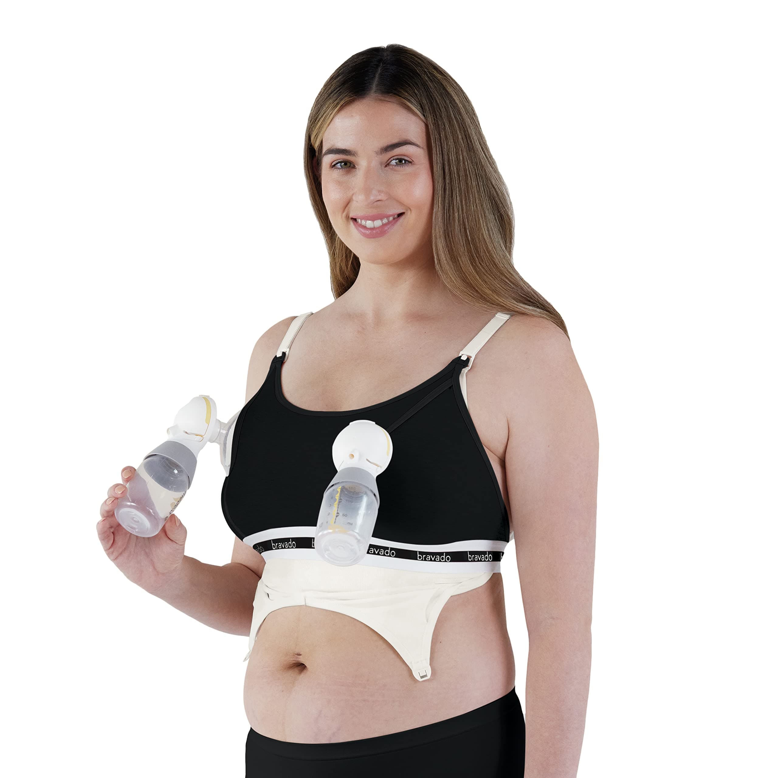 Pumping Bra Hands Free | Clip and Pump | Pumping Accessory | S-XL