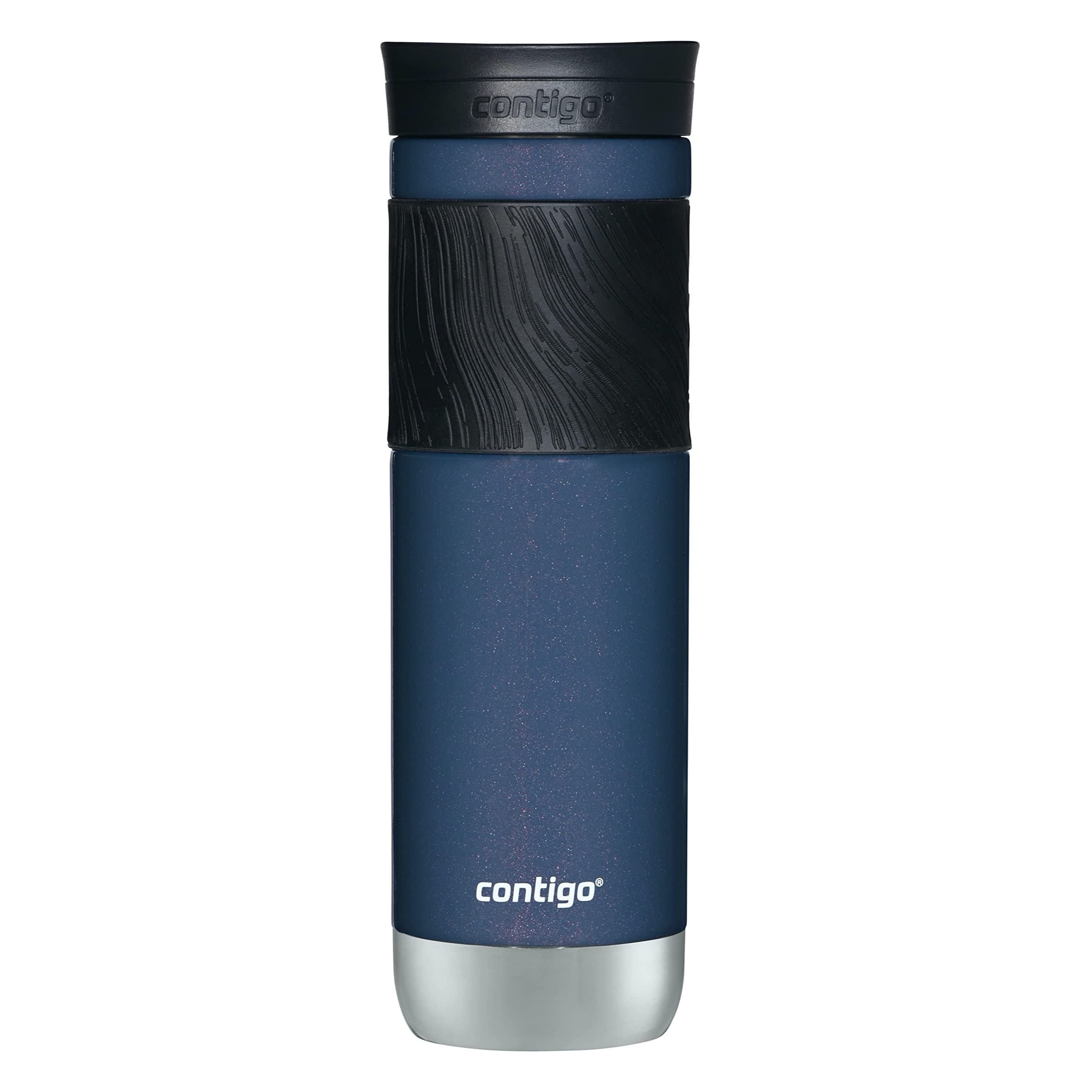 Byron Vacuum-Insulated Stainless Steel Travel Mug with Leak-Proof Lid