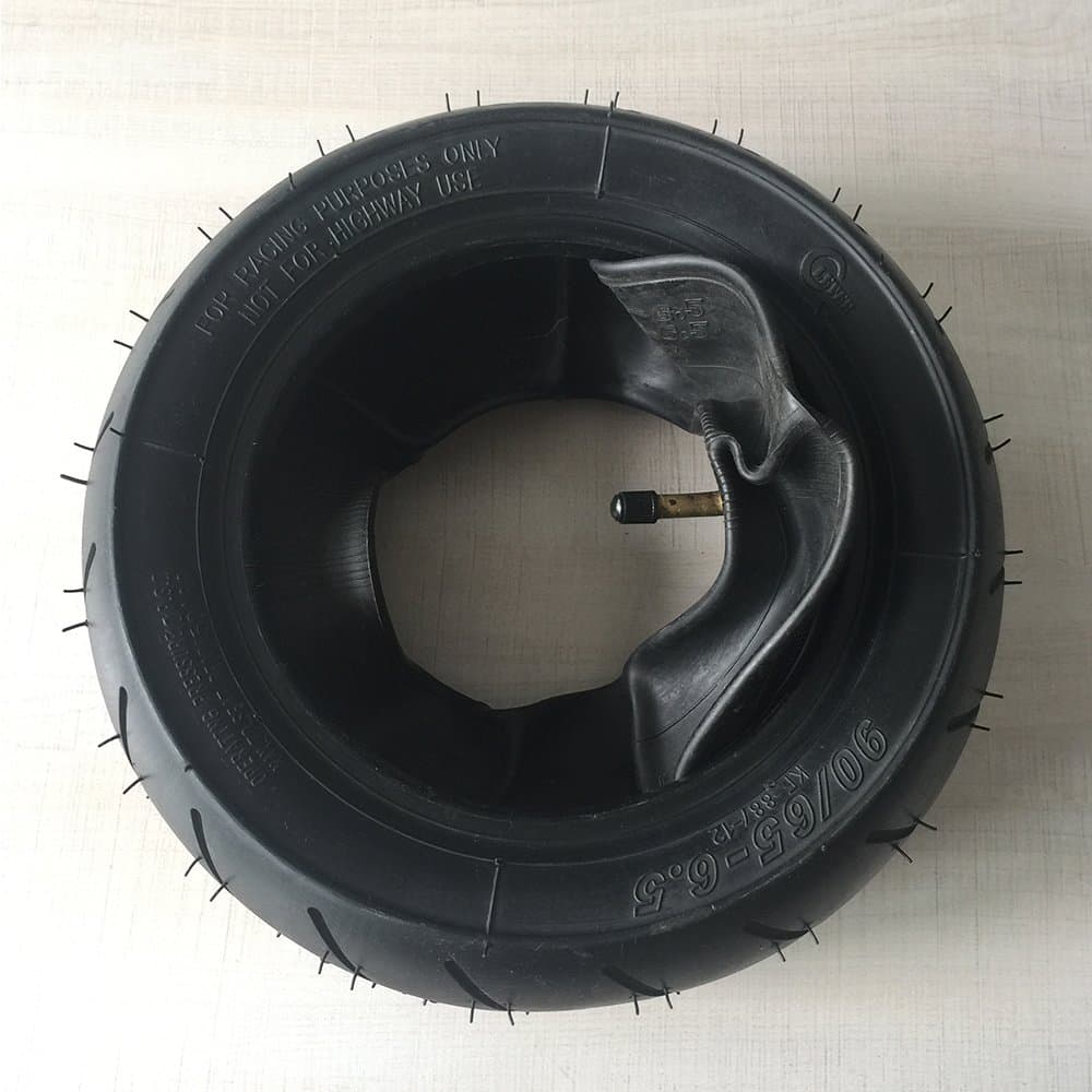 CHI YUAN Front Tubeless Tire 90/65-6.5 fits 49cc Mini Dirt Bike e Scooter Mini Moto