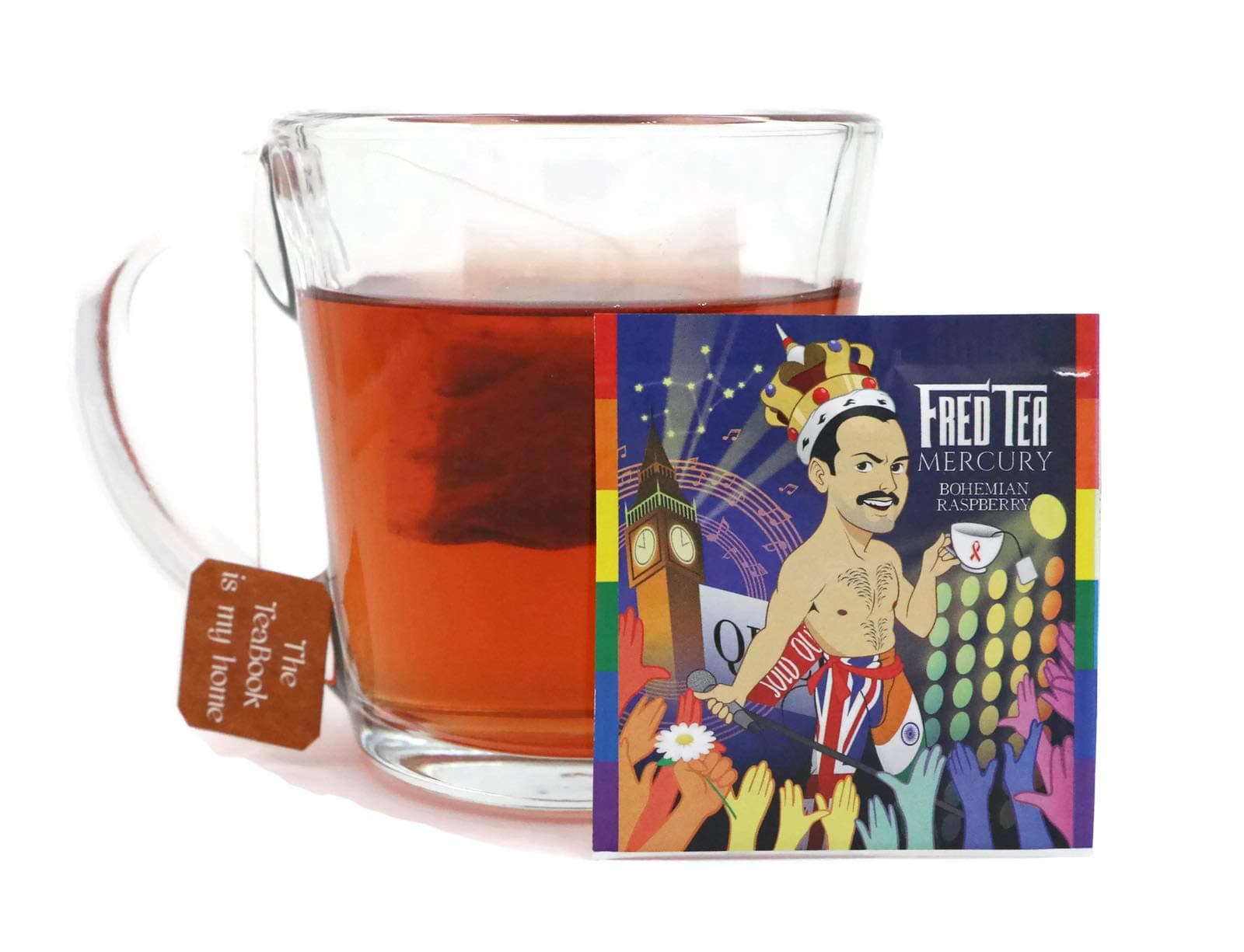 The TeaBook Fred Mercury - Organic Bohemian Raspberry - LGBQTEA Freddie Mercury (20)