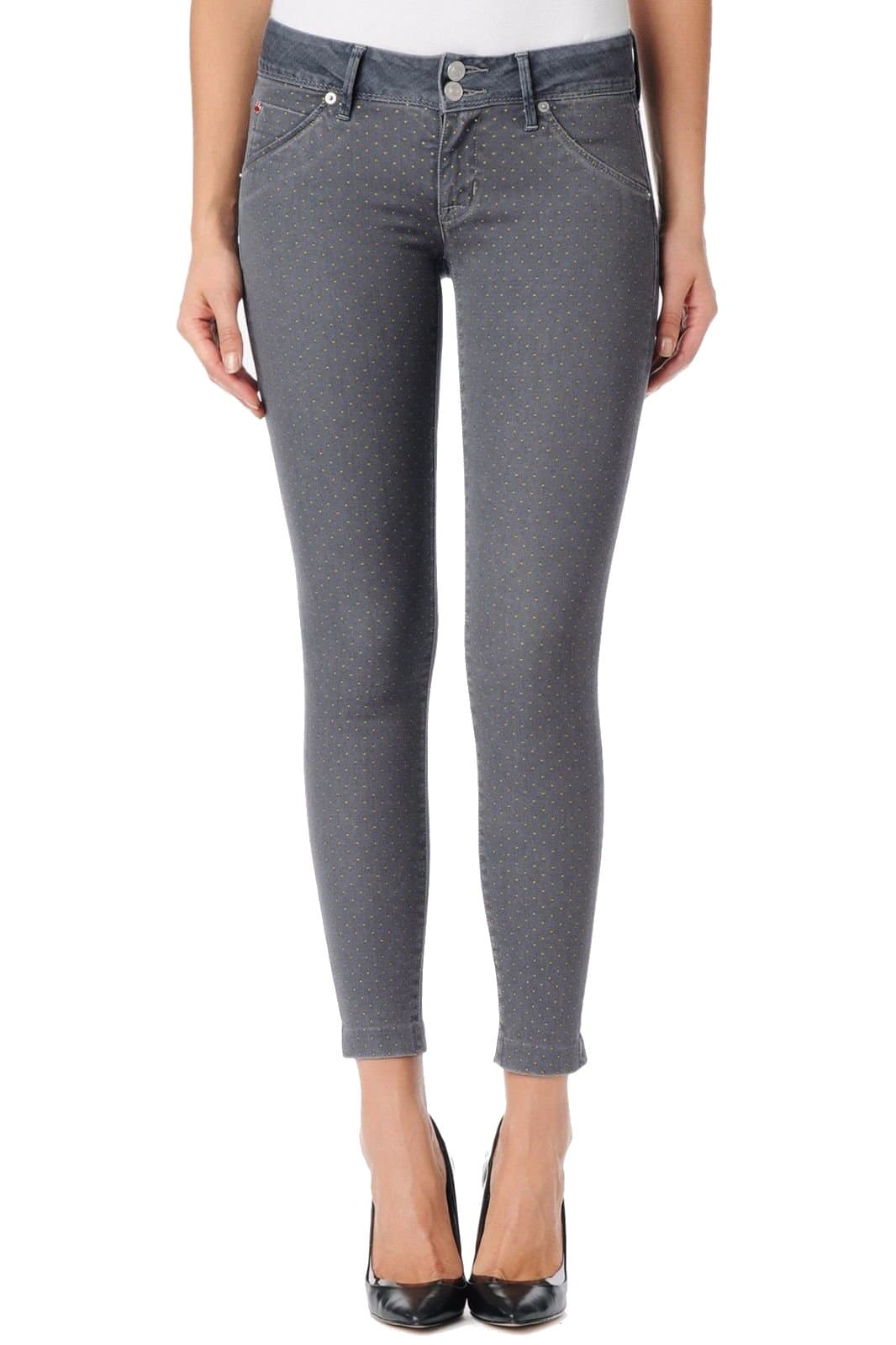 Newregular Hudson Women's Collin Vice Versa Skinny Denim Jeans in Satellite