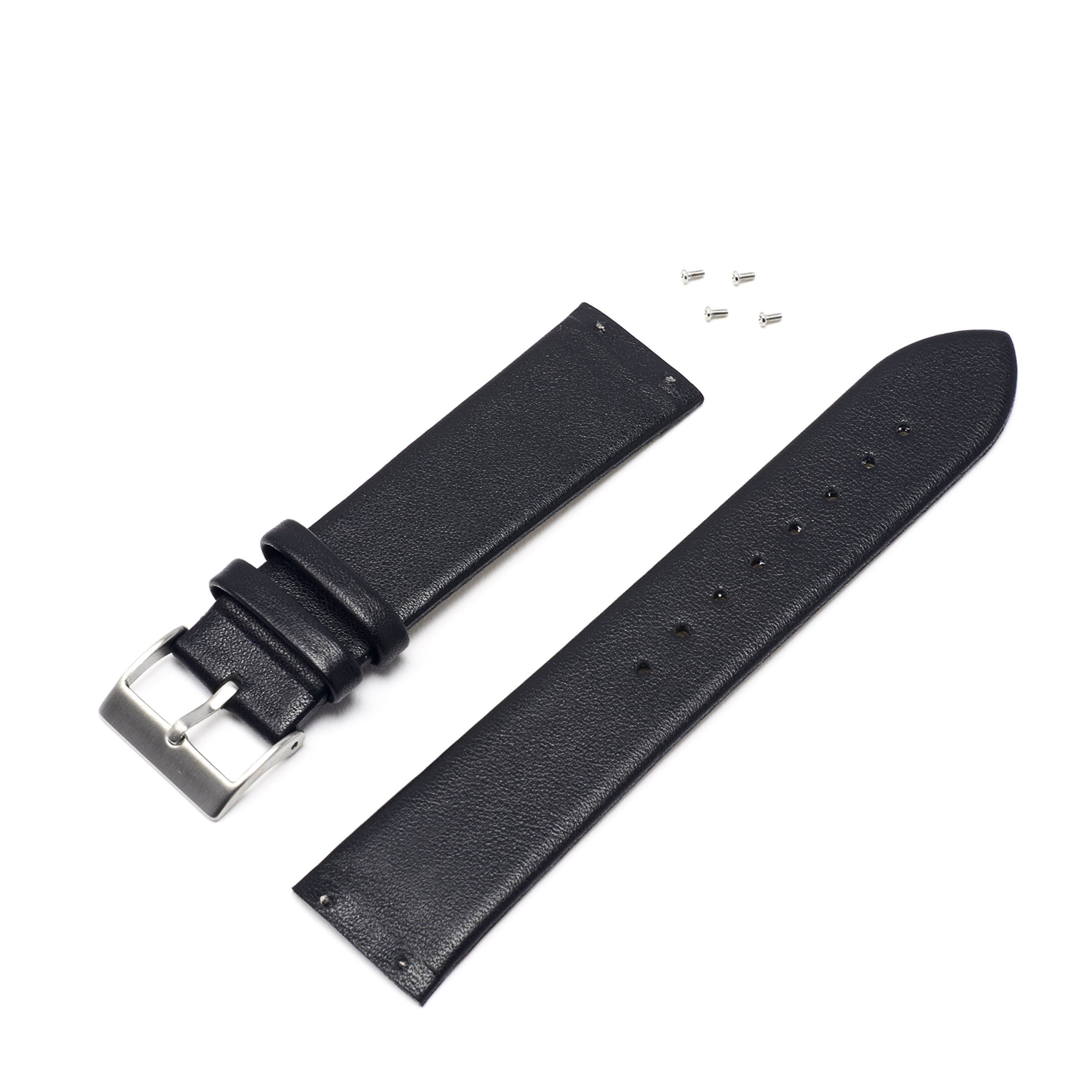Genuine Leather Skagen band/strap With Screws Fits Selected Models Listed Below